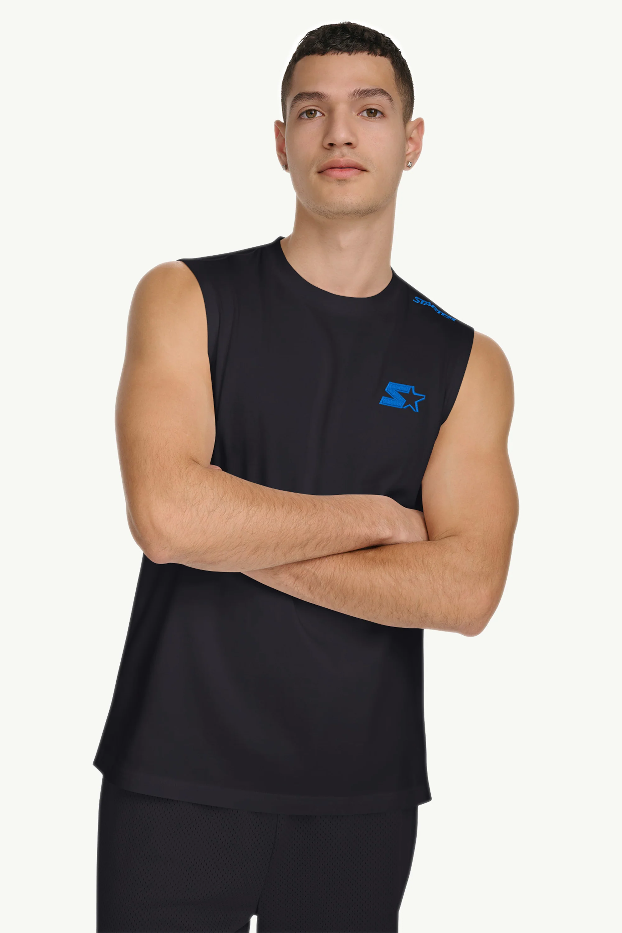 MENS STARTER SLEEVELESS T SHIRT