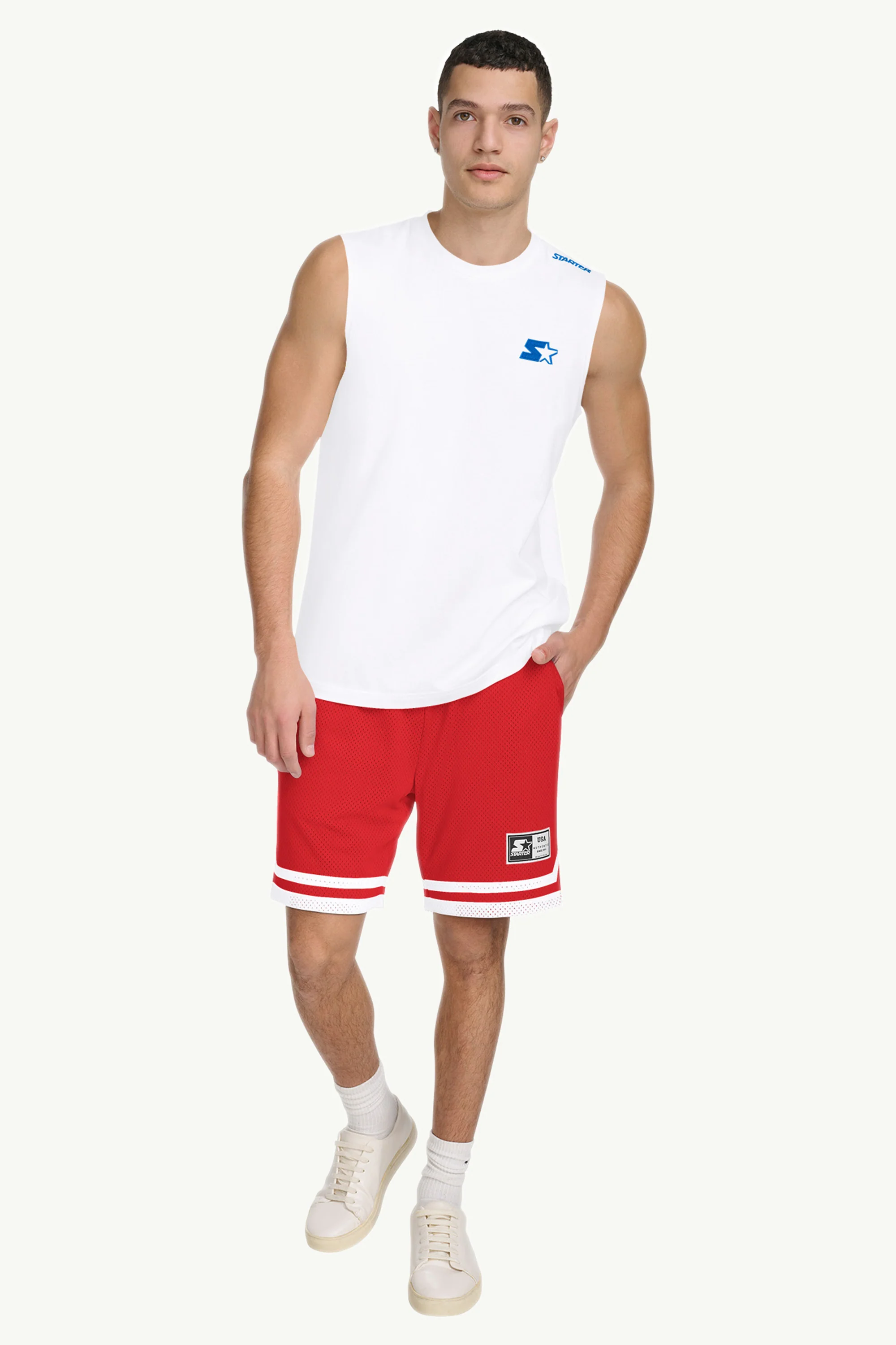 MENS STARTER BASKETBALL SHORTS - Image 2