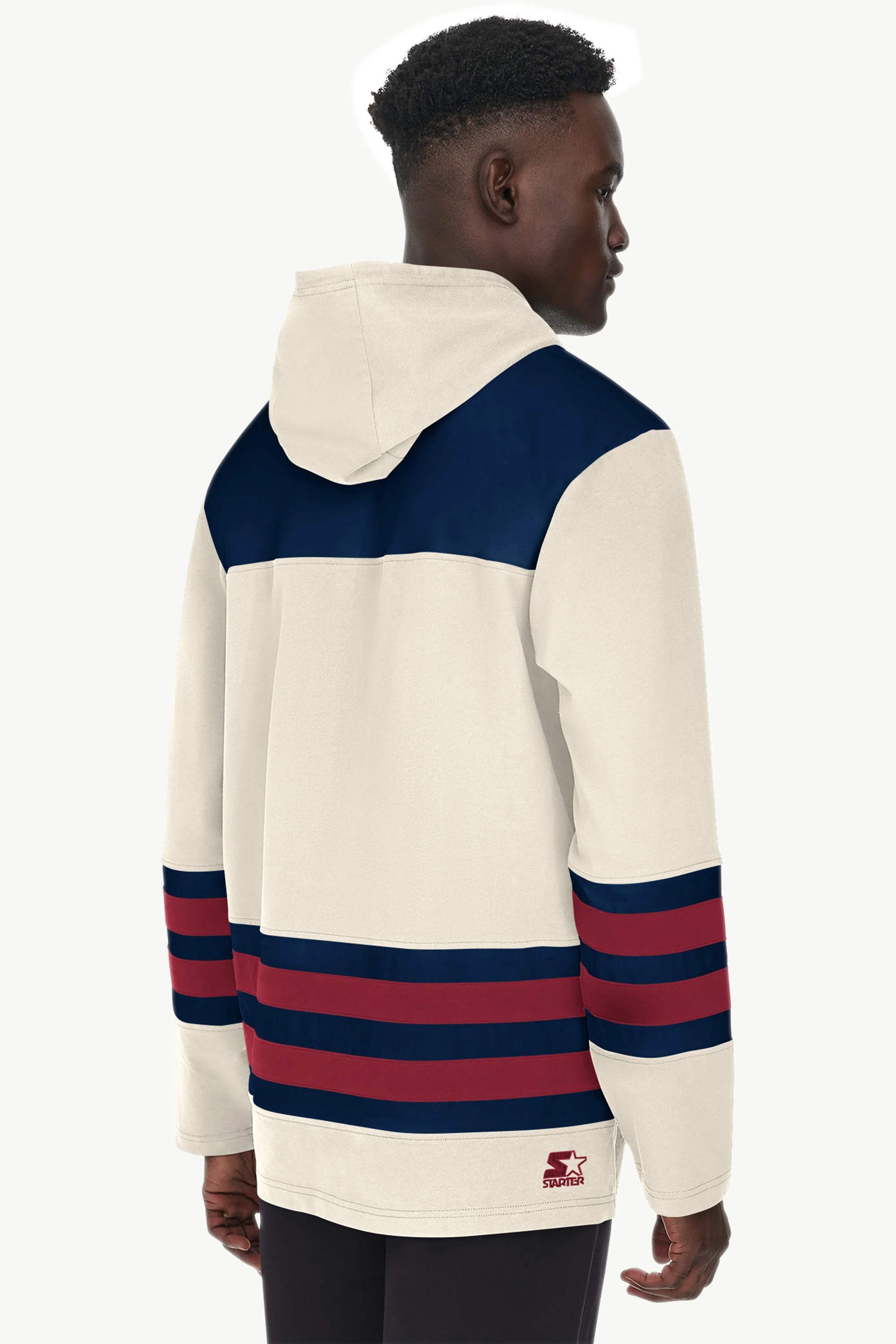 MENS STARTER HOODED HOCKEY JERSEY - Image 3