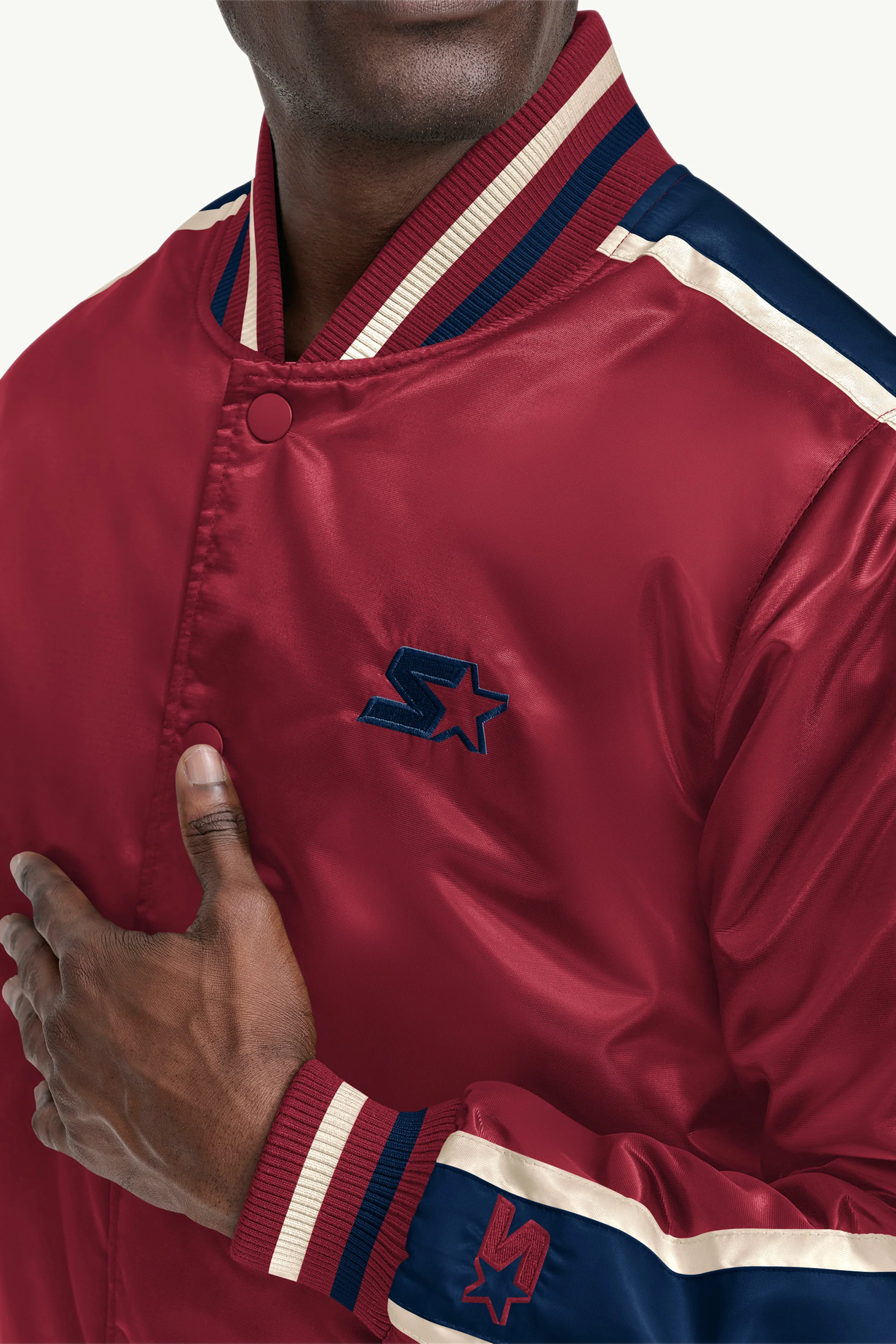 MENS STARTER EMBROIDERED JACKET - Image 4