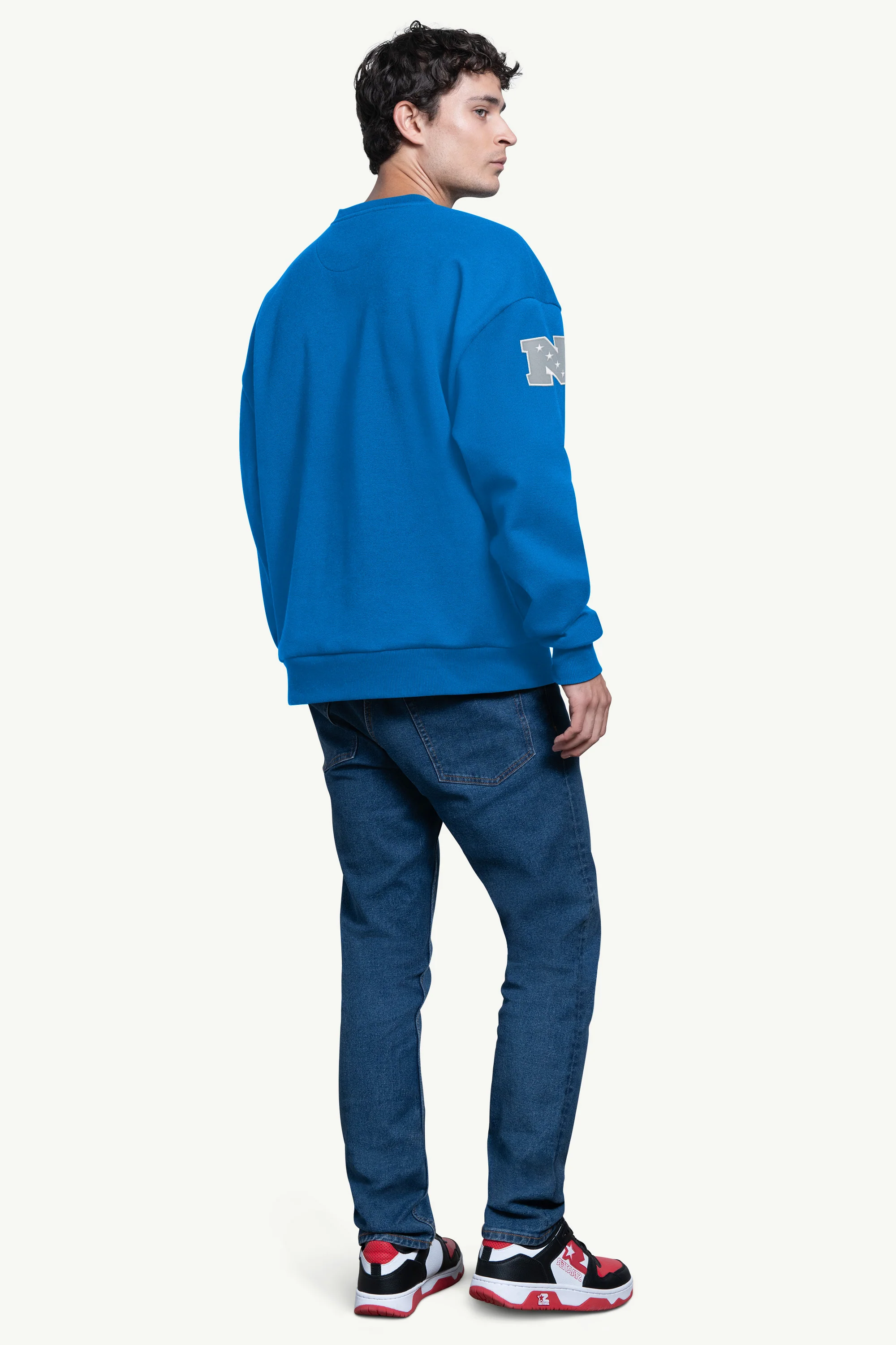 MENS DETROIT LIONS PIQUE PULLOVER - Image 3