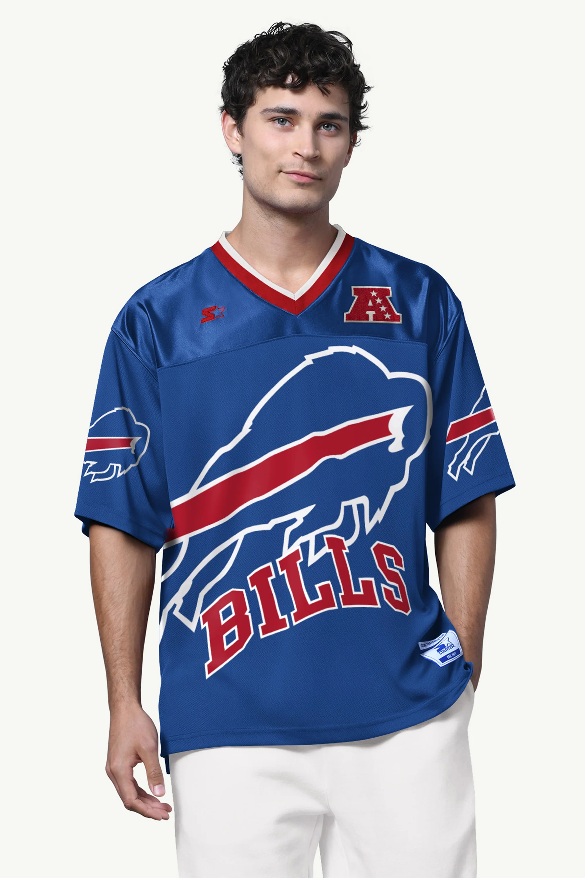 MENS BUFFALO BILLS FORWARD PASS JERSEY