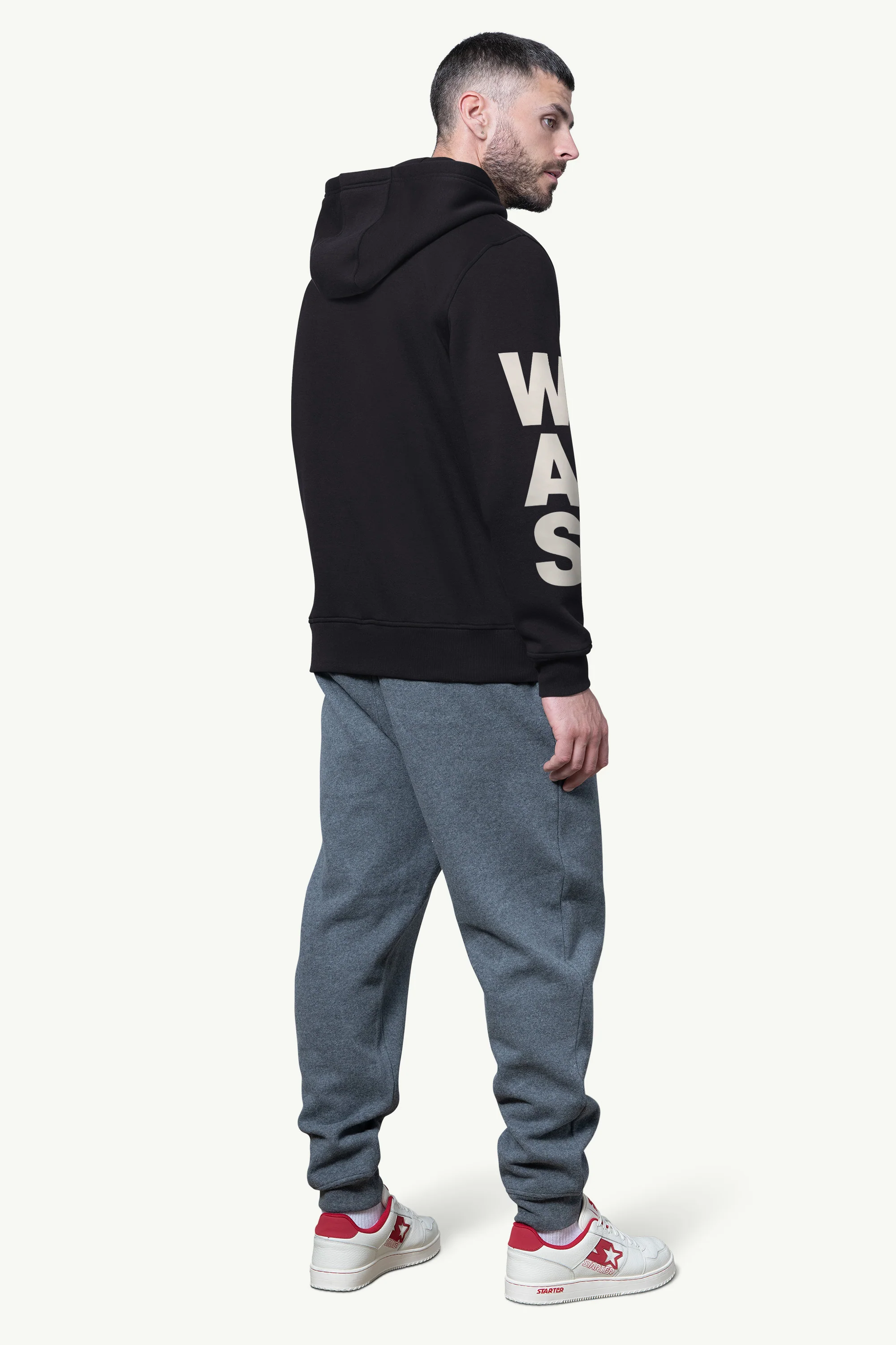 MENS WASHINGTON COMMANDERS HANDOFF FLEECE HOODIE - Image 3