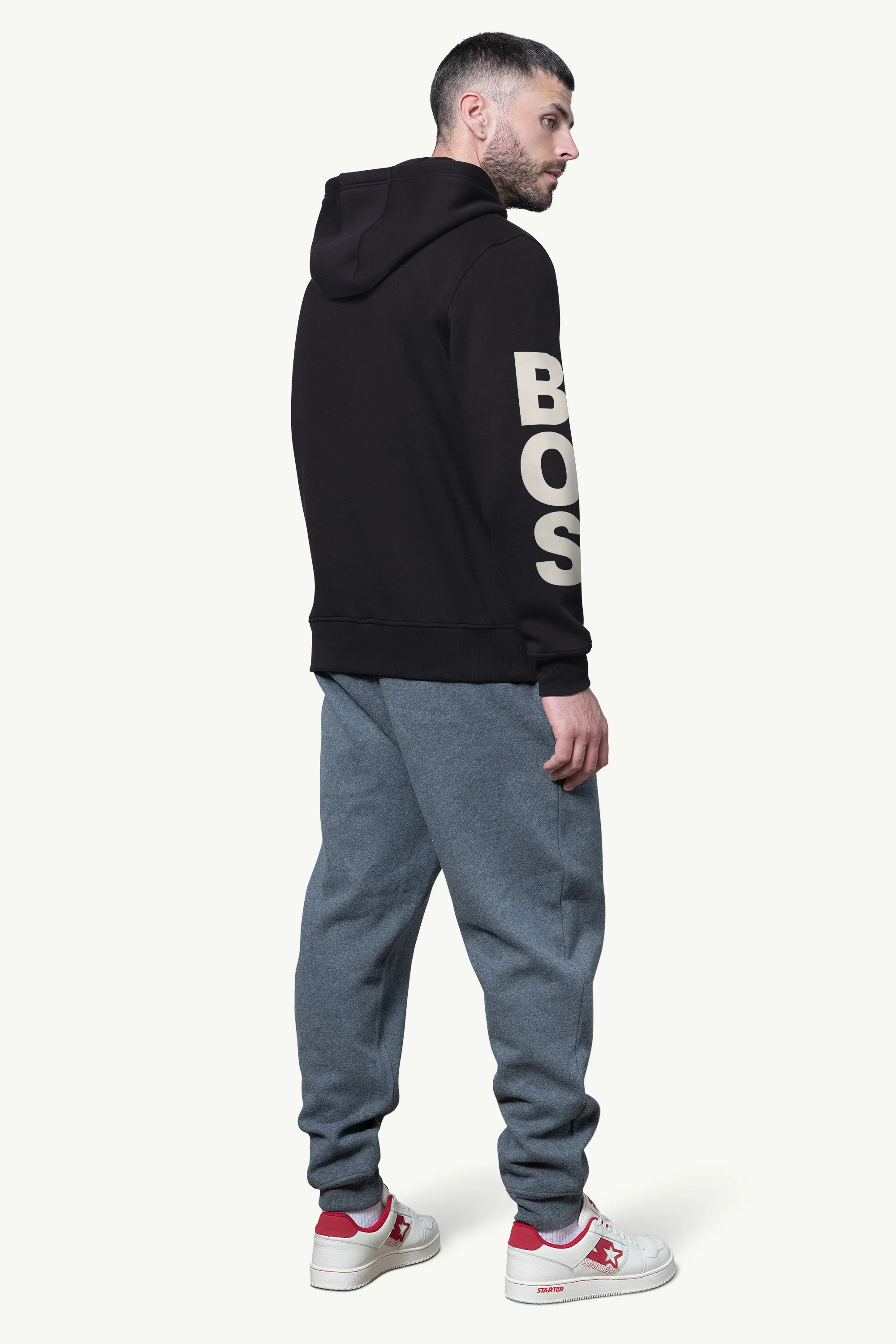 MENS BOSTON BRUINS HANDOFF FLEECE HOODIE - Image 3