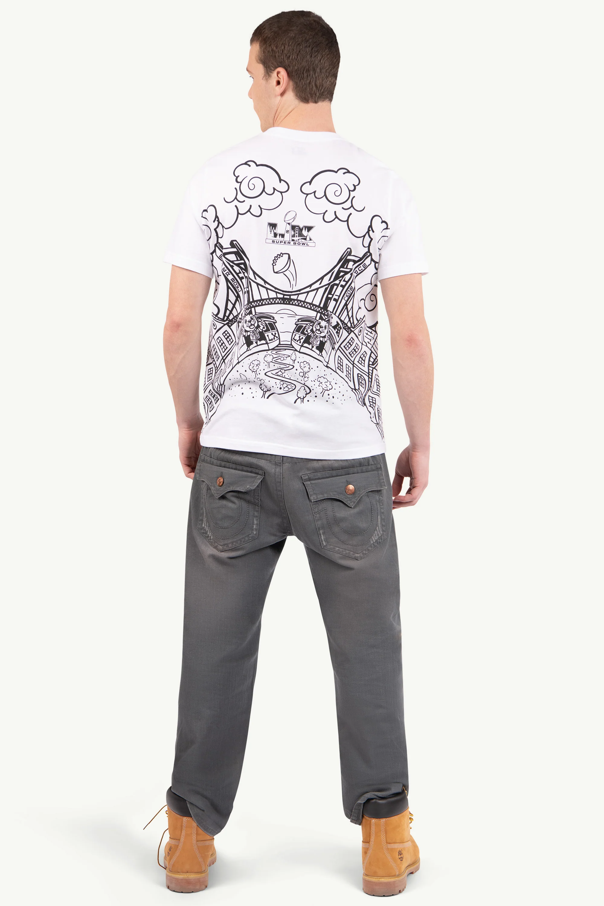 MENS SUPERBOWL LX SHORT SLEEVE T SHIRT - Image 2