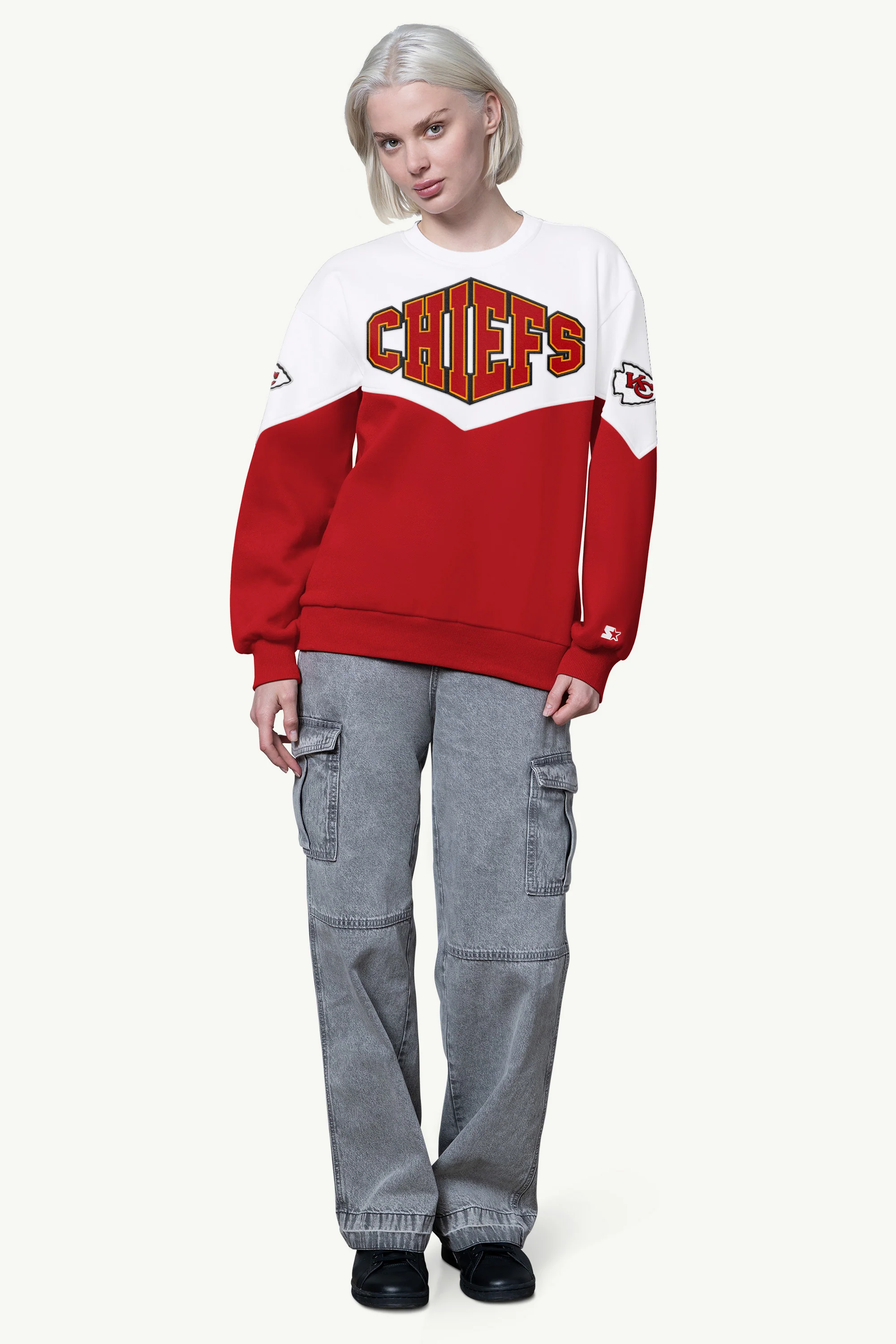 WOMENS KANSAS CITY CHIEFS CLUTCH HIT FLEECE - Image 2