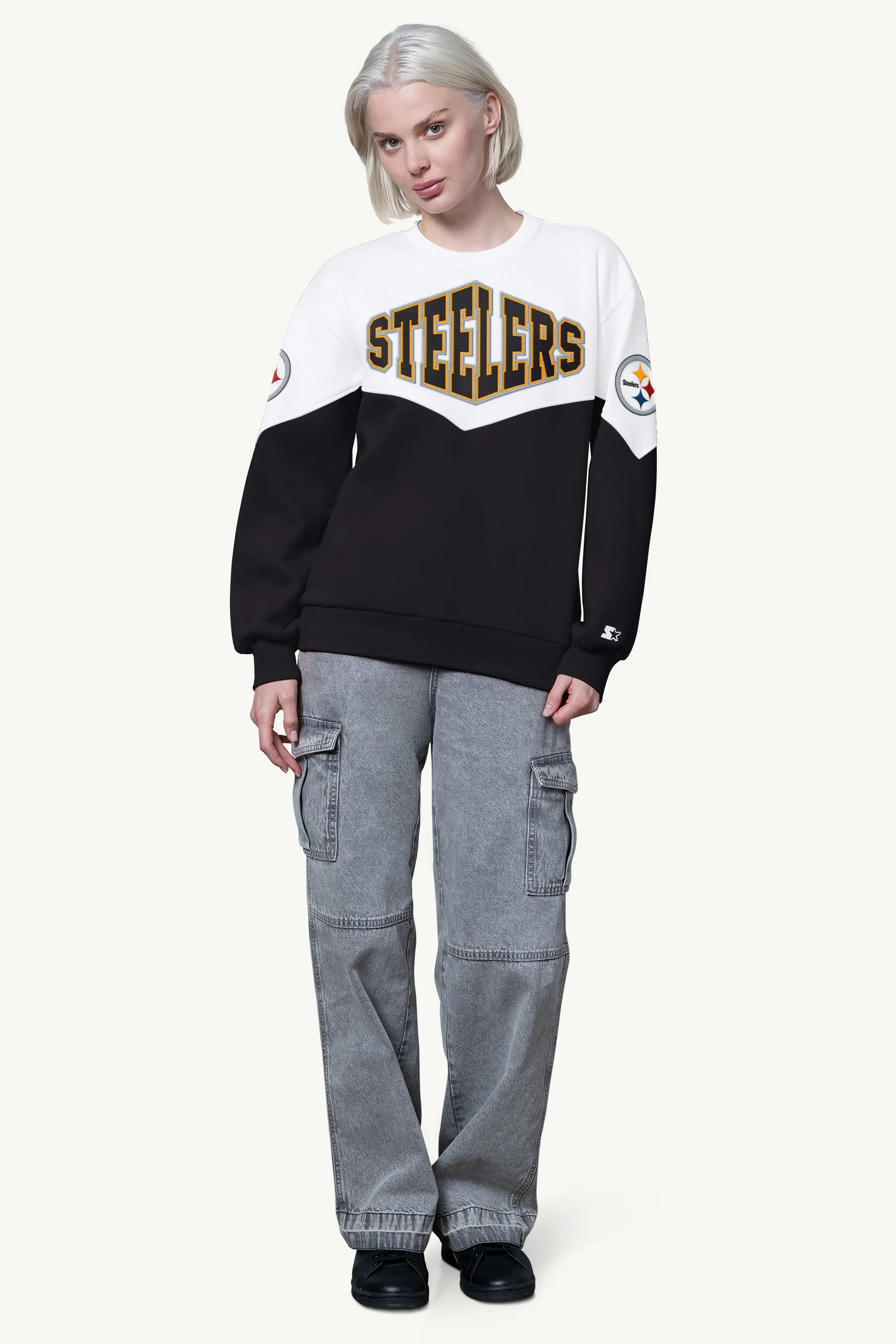 WOMENS PITTSBURGH STEELERS CLUTCH HIT FLEECE - Image 2