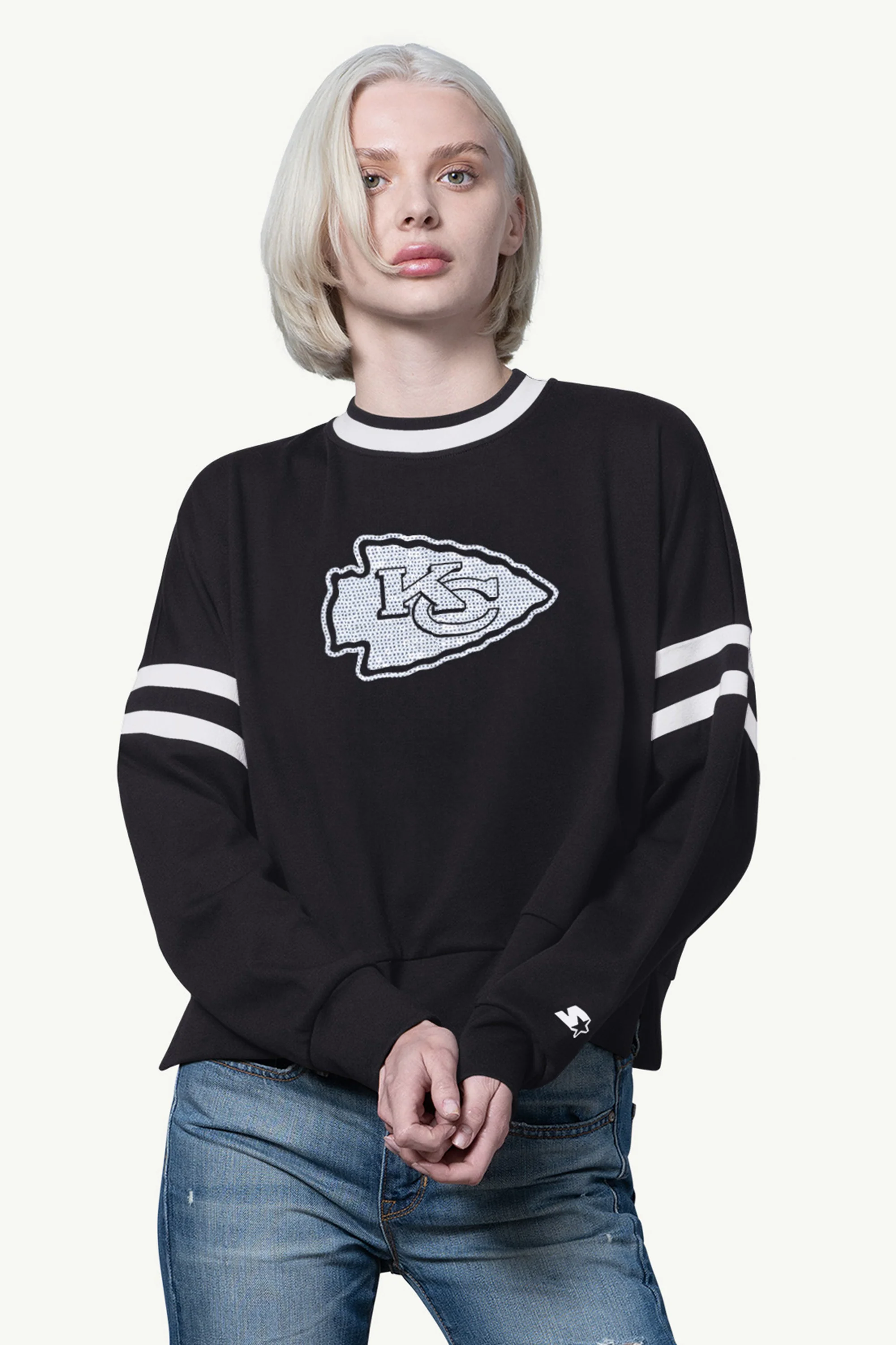 WOMENS KANSAS CITY CHIEFS RALLY SWEATSHIRT