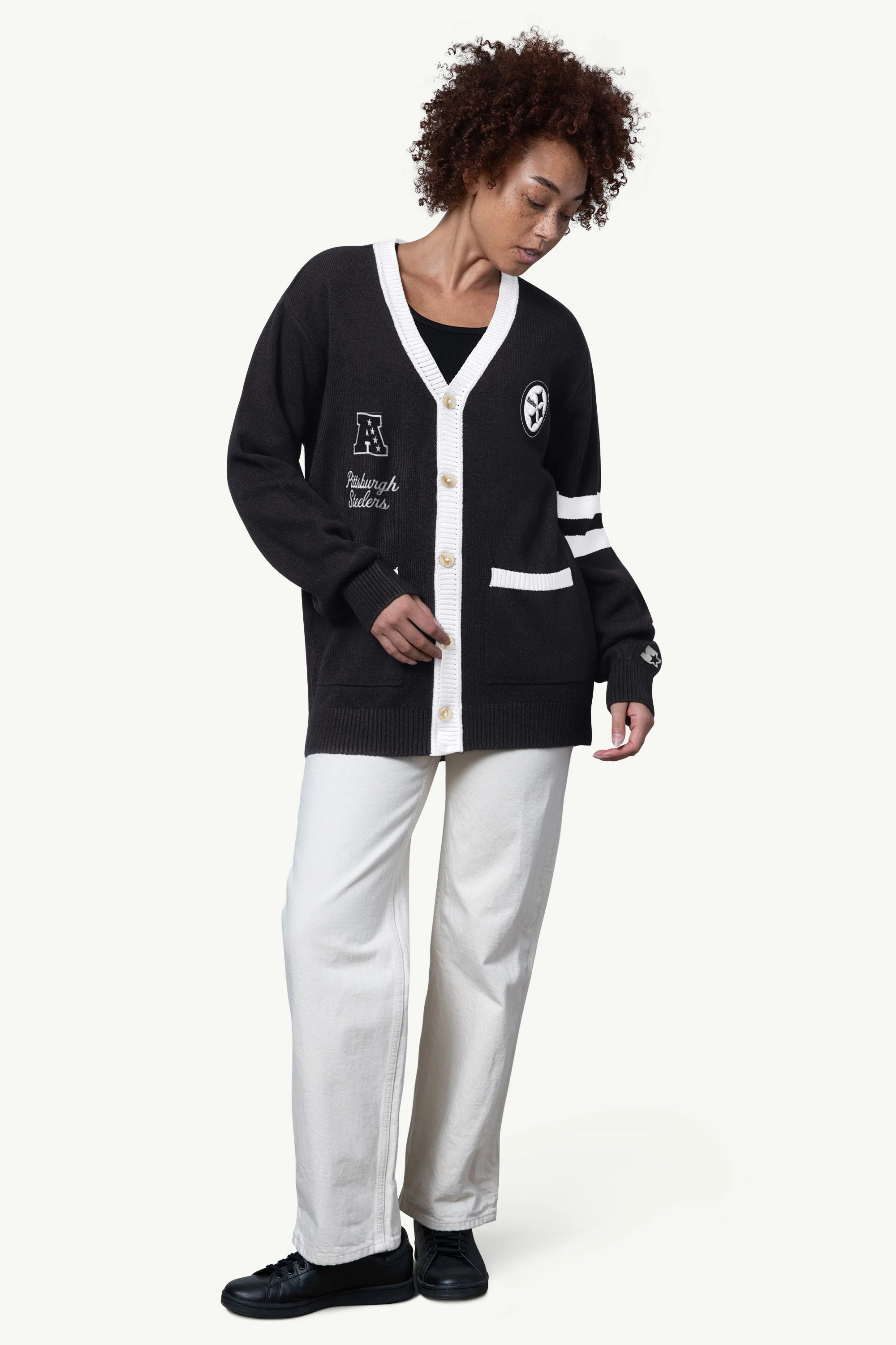 WOMENS PITTSBURGH STEELERS CARDIGAN - Image 2