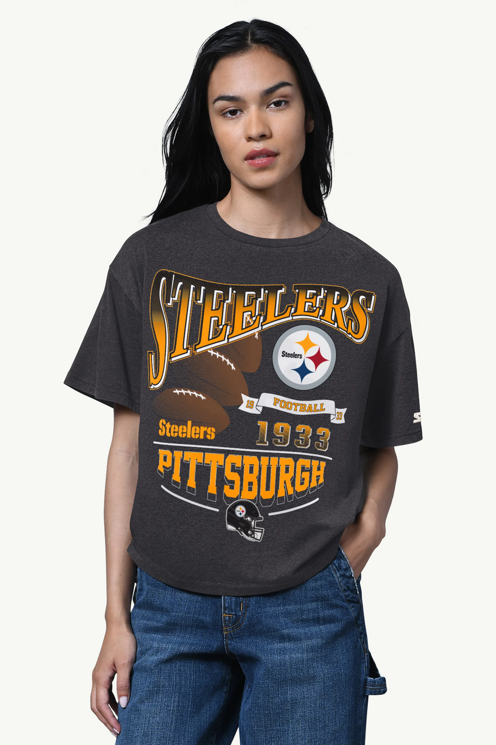WOMENS PITTSBURGH STEELERS HALL OF FAME T SHIRT