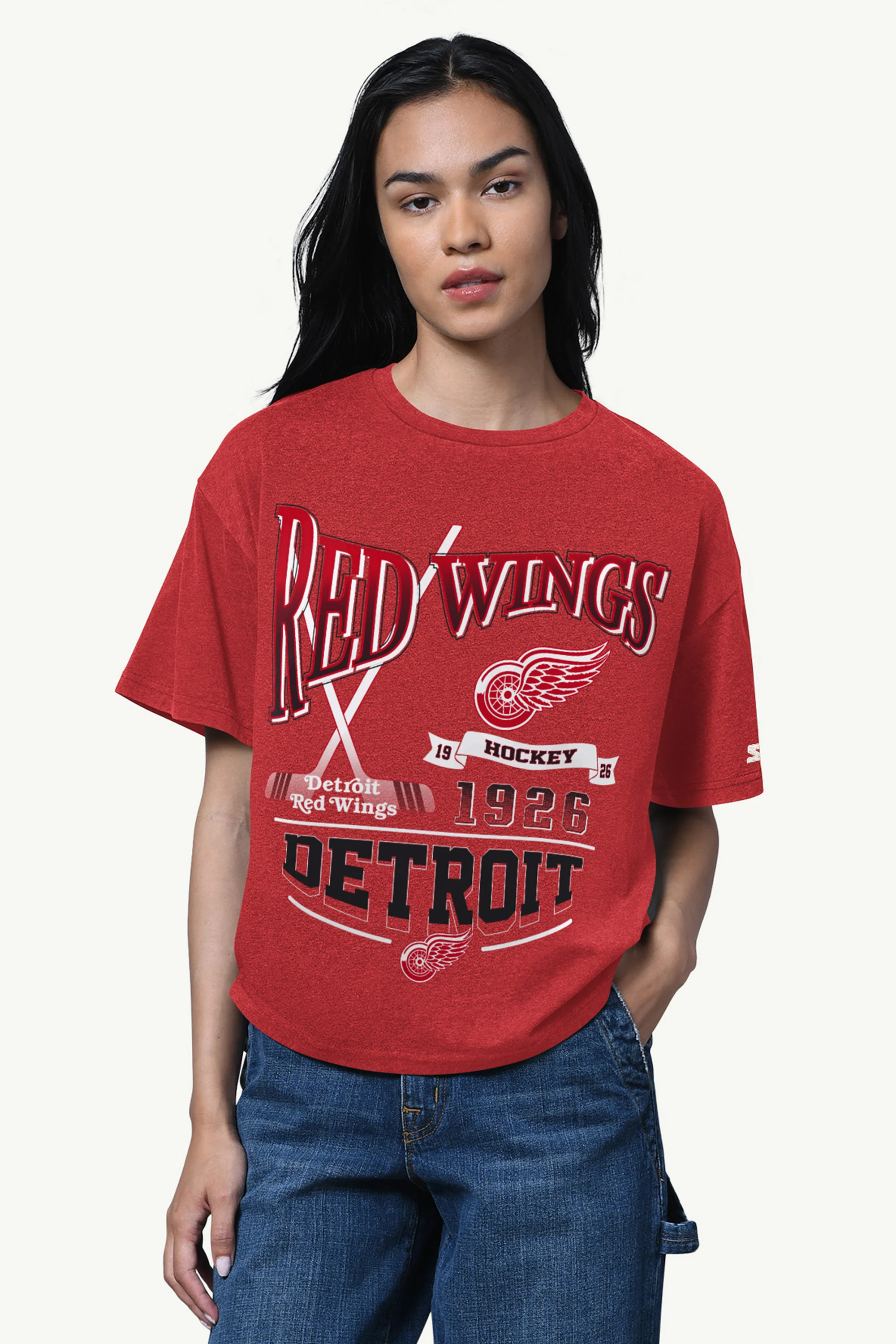 WOMENS DETROIT RED WINGS HALL OF FAME T SHIRT