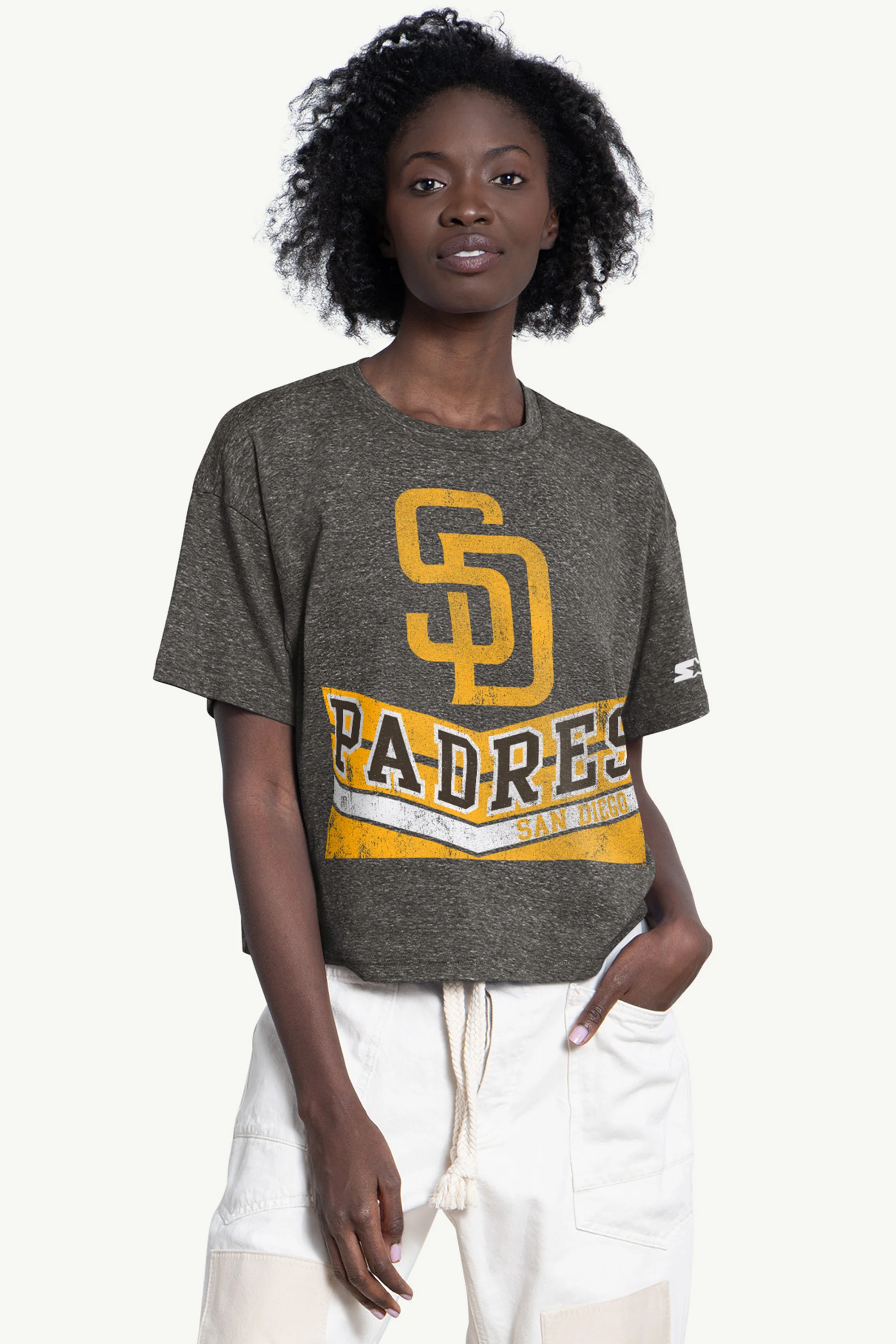 WOMENS SAN DIEGO PADRES JUMP SHOT TEE