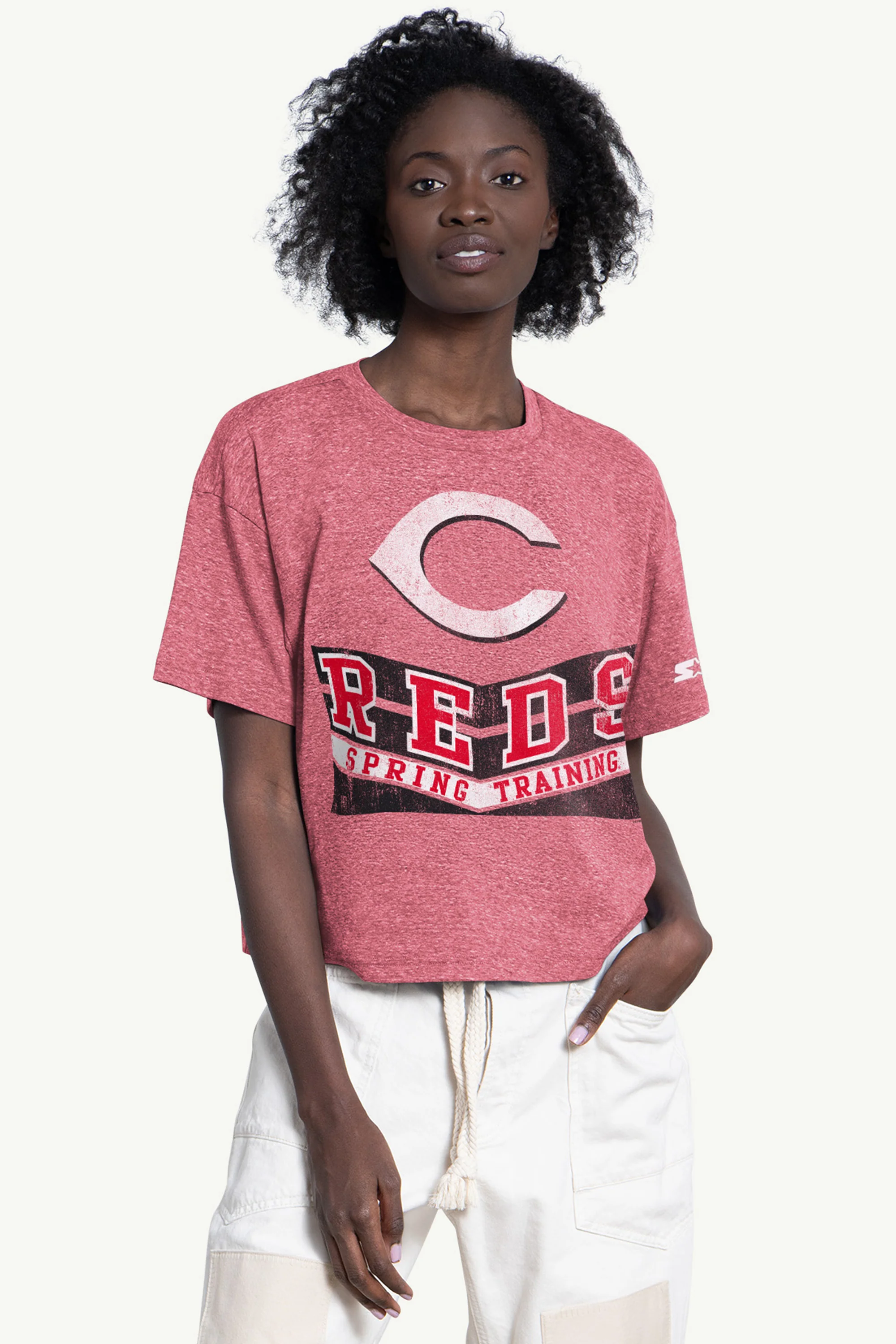 WOMENS CINCINNATI REDS KNIT TEE