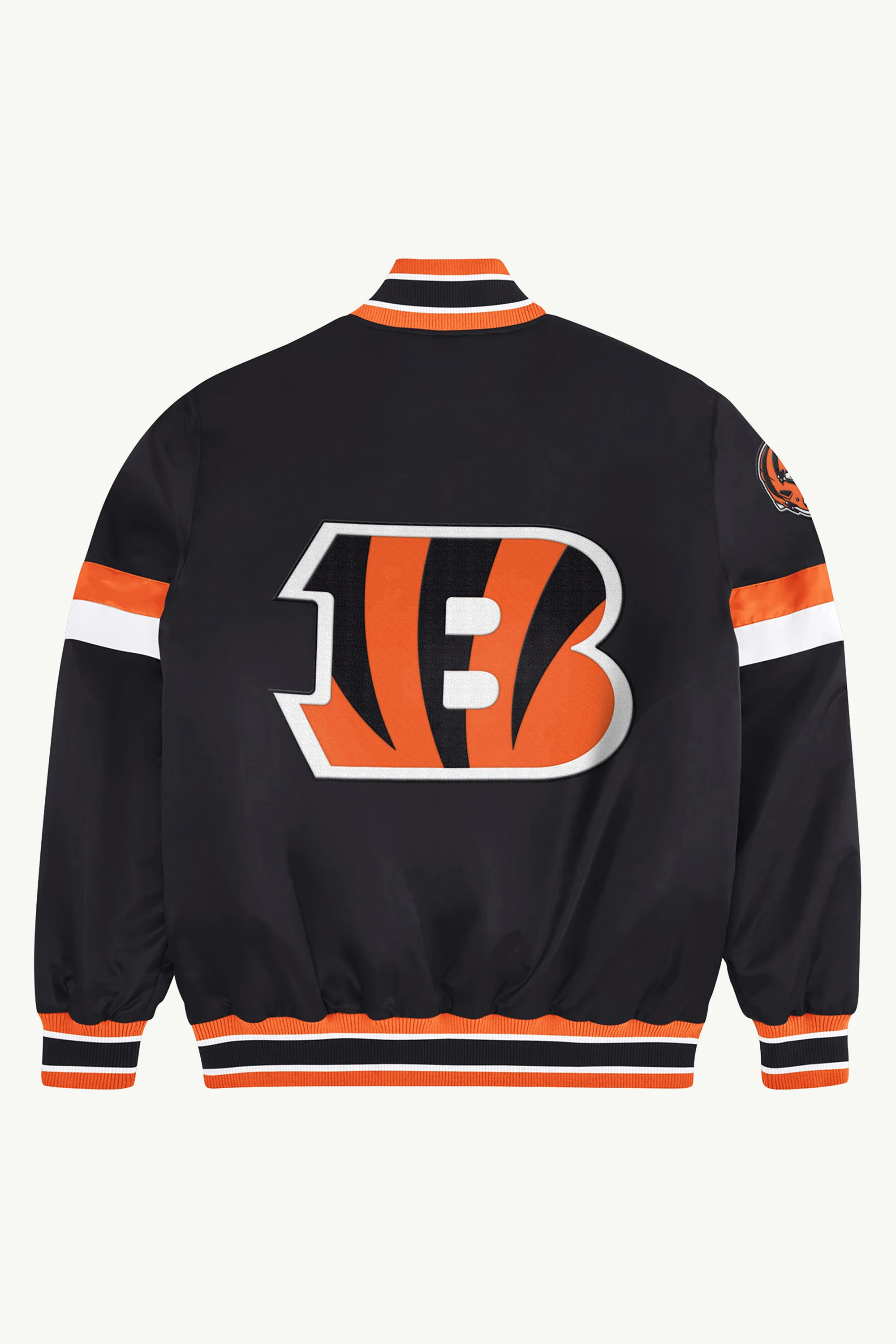 CINCINNATI BENGALS HOME GAME VARSITY JACKET - Image 2