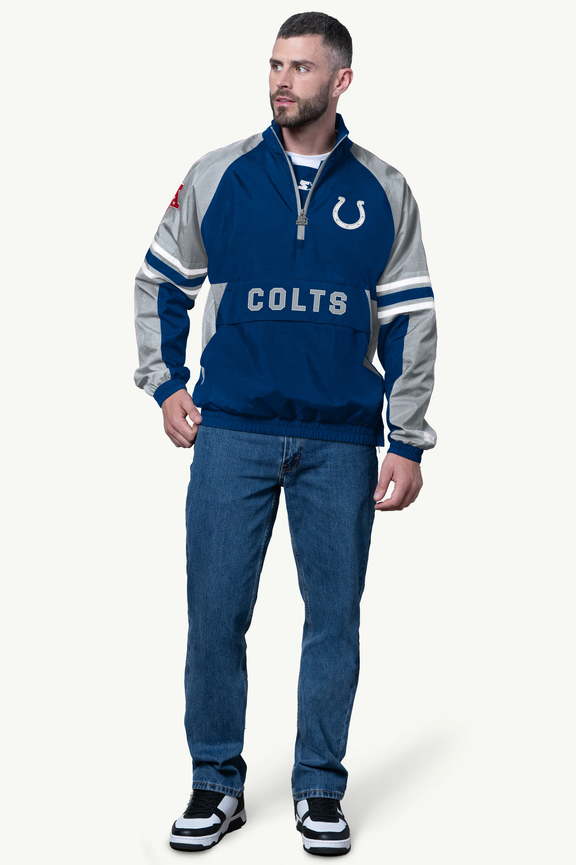 MENS INDIANAPOLIS COLTS WINDBREAKER - Image 3