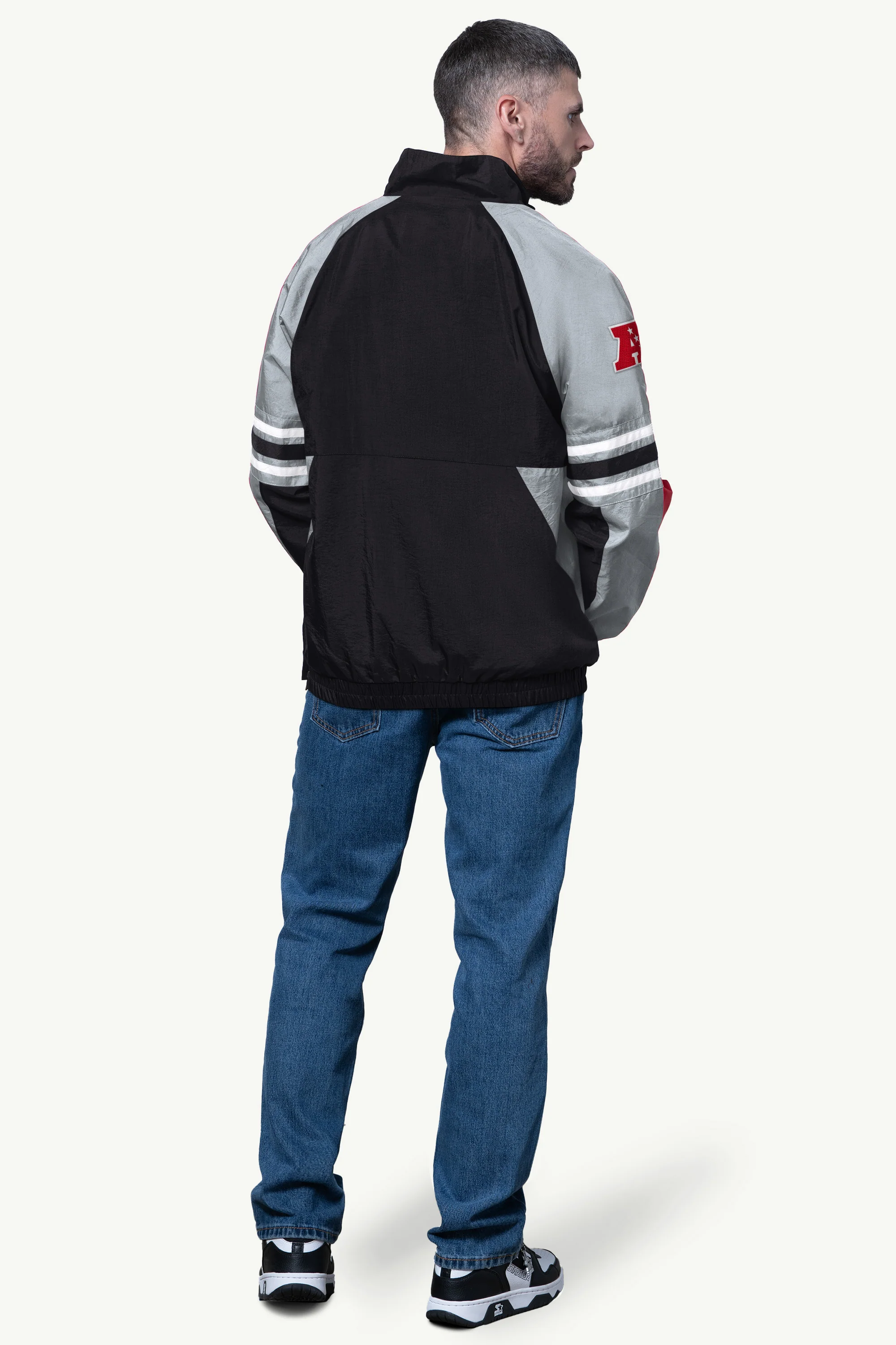 MENS LAS VEGAS RAIDERS WINDBREAKER - Image 2