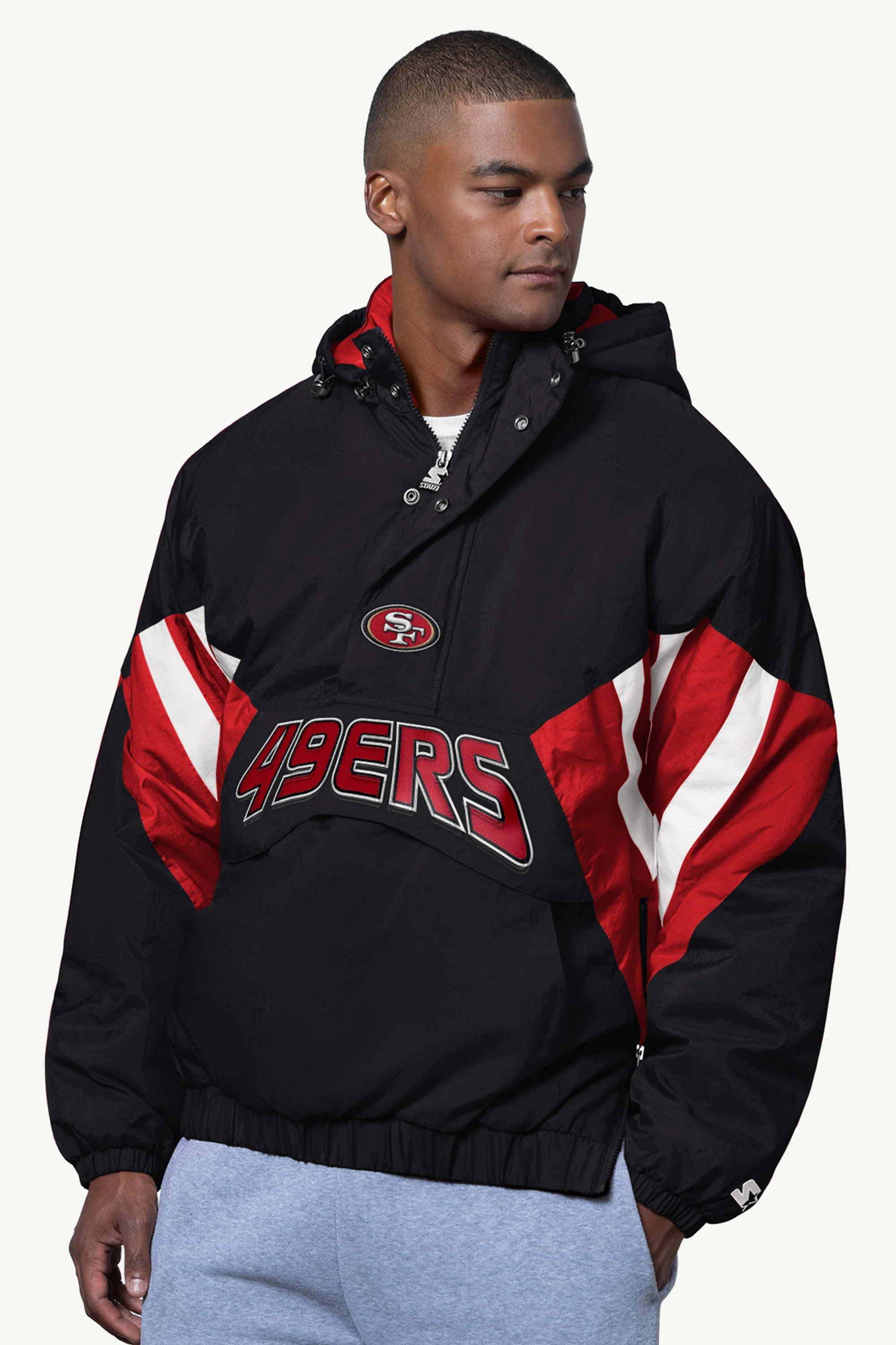 MENS SAN FRANCISCO 49ERS CLASSIC BREAKAWAY JACKET