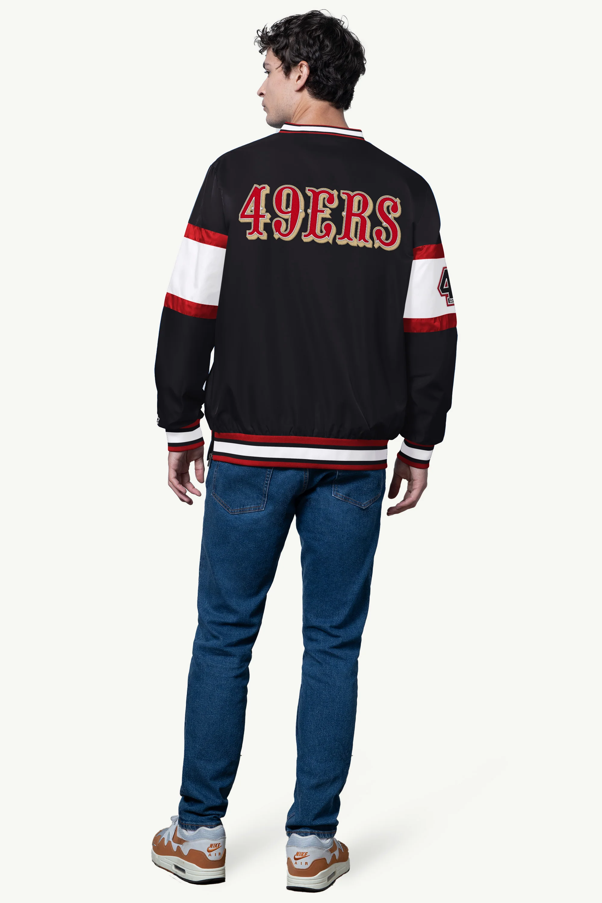 MENS SAN FRANCISCO 49ERS V NECK PULLOVER - Image 2
