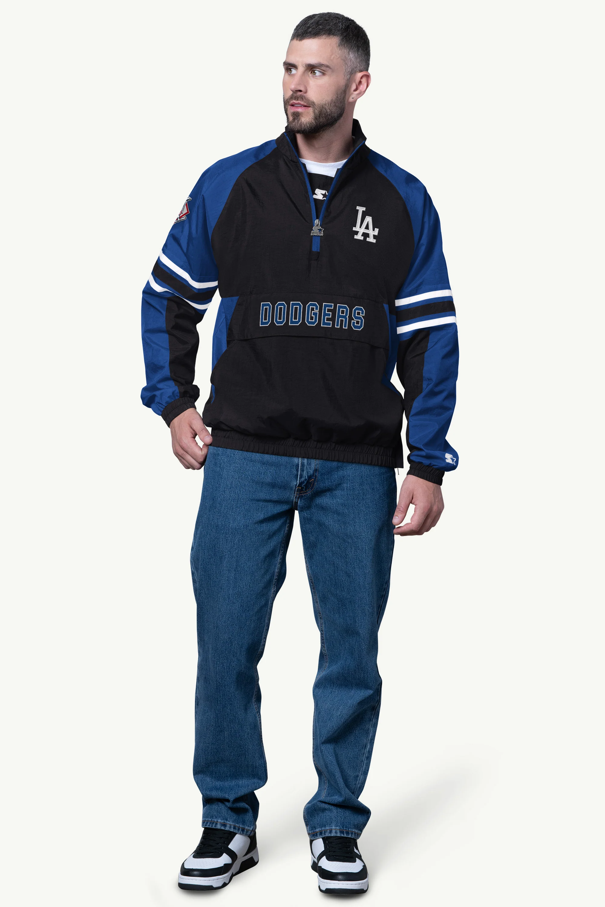 MENS LOS ANGELES DODGERS WINDBREAKER - Image 3