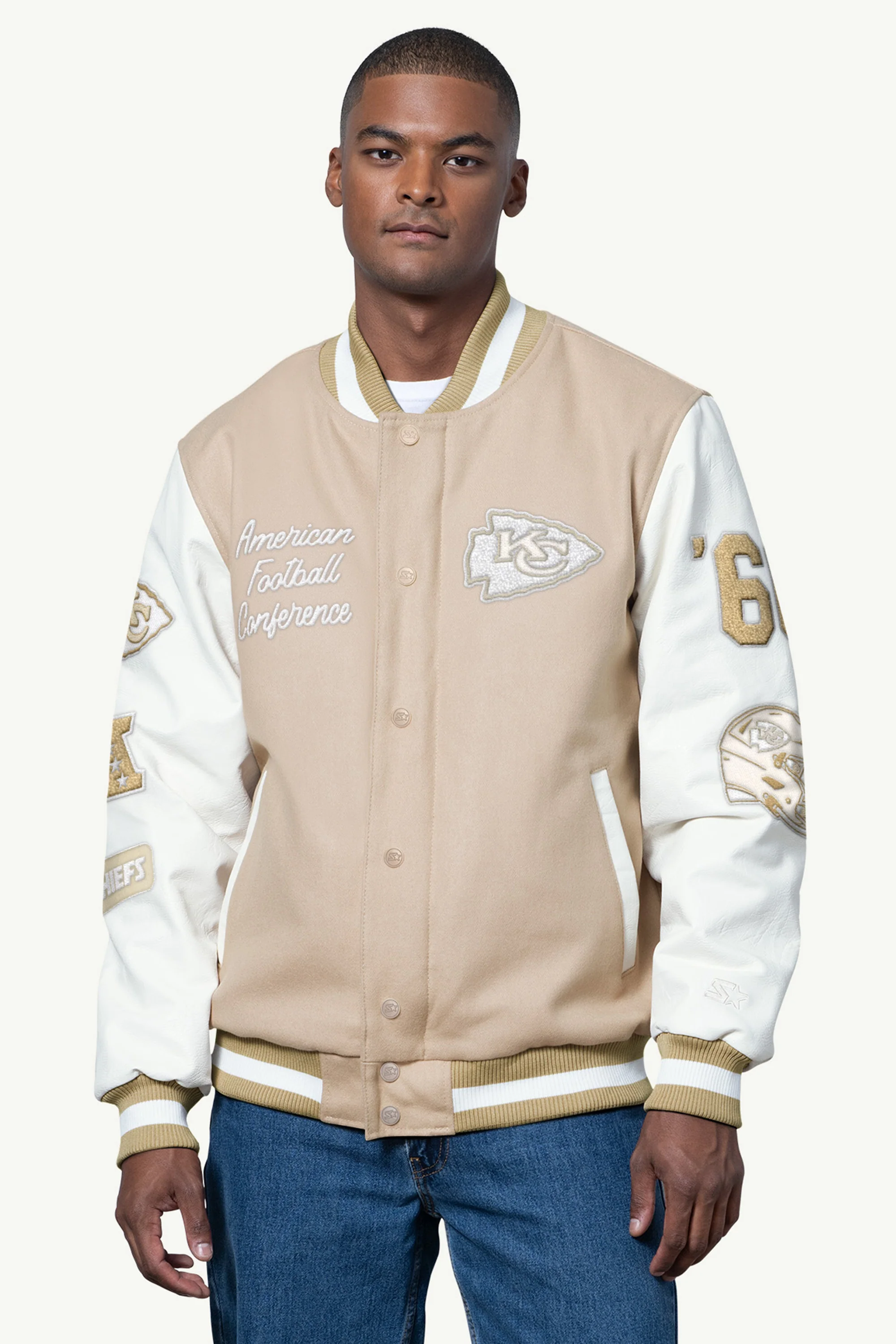 MENS KANSAS CITY CHIEFS VARSITY JACKET