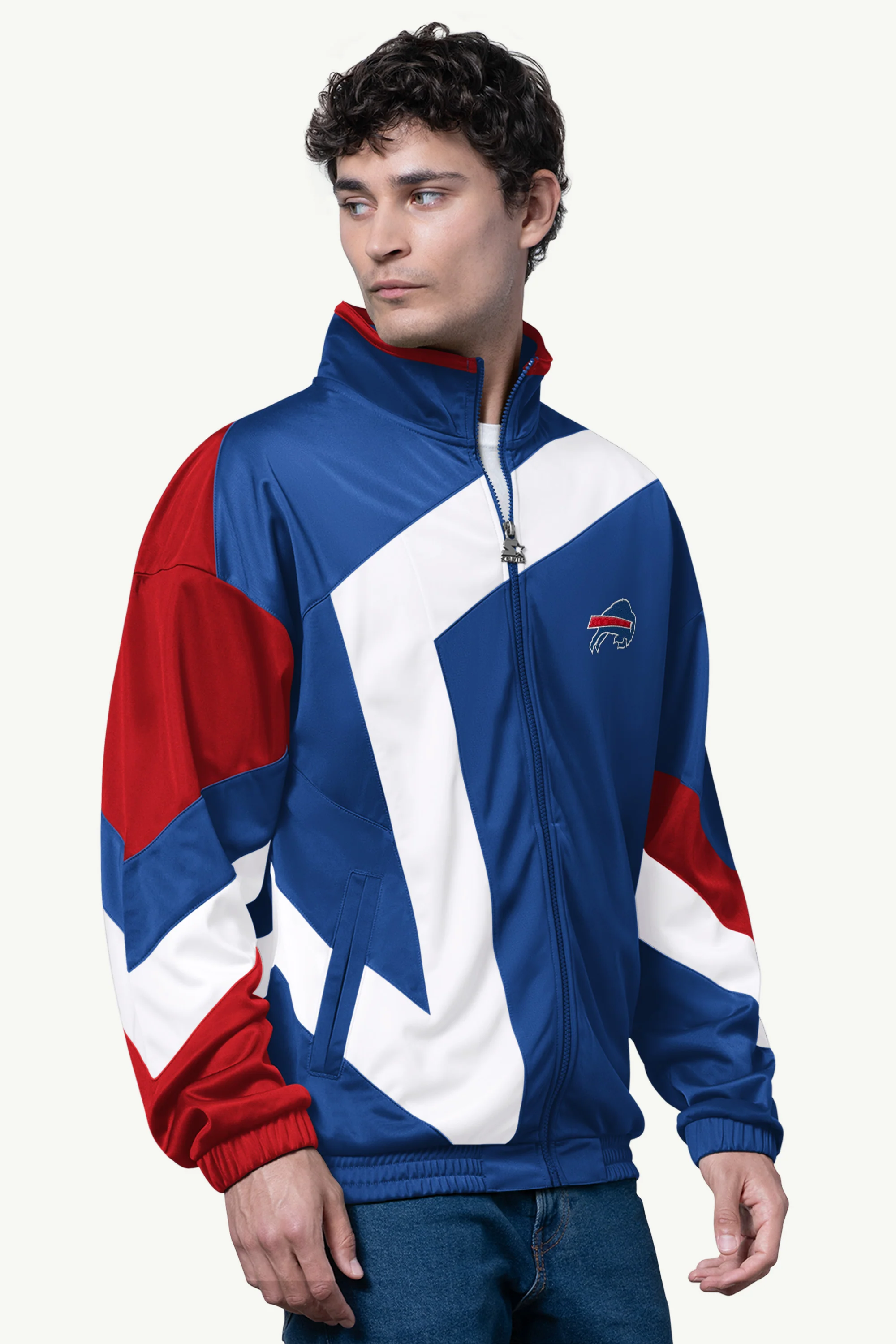 MENS BUFFALO BILLS STARLIGHT TRACK JACKET