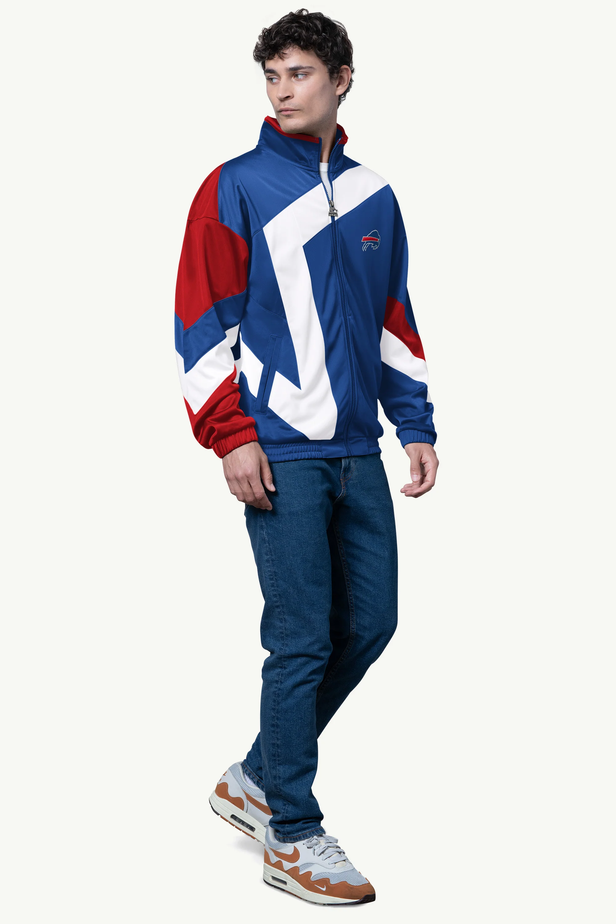 MENS BUFFALO BILLS STARLIGHT TRACK JACKET - Image 2