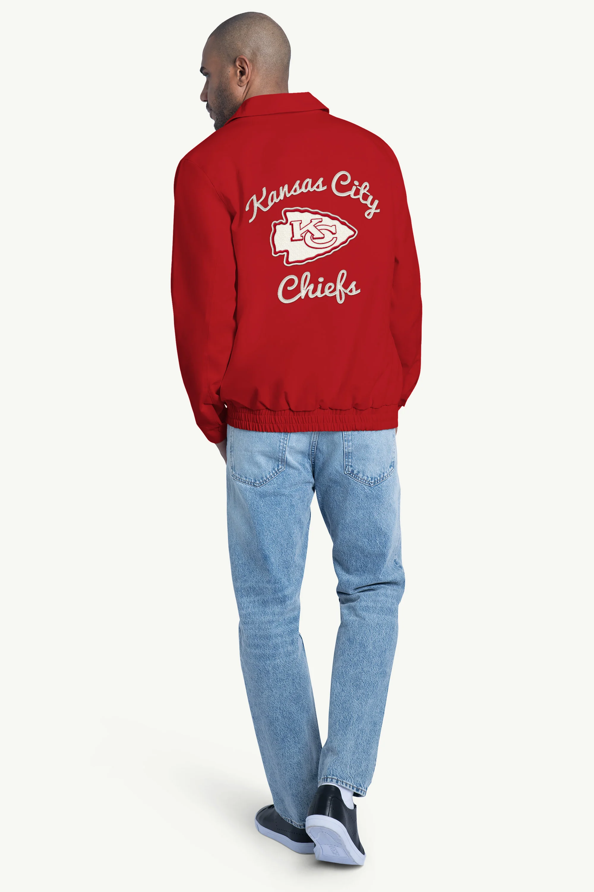 MENS KANSAS CITY CHIEFS FRANCHISE FULL ZIP JACKET - Image 2