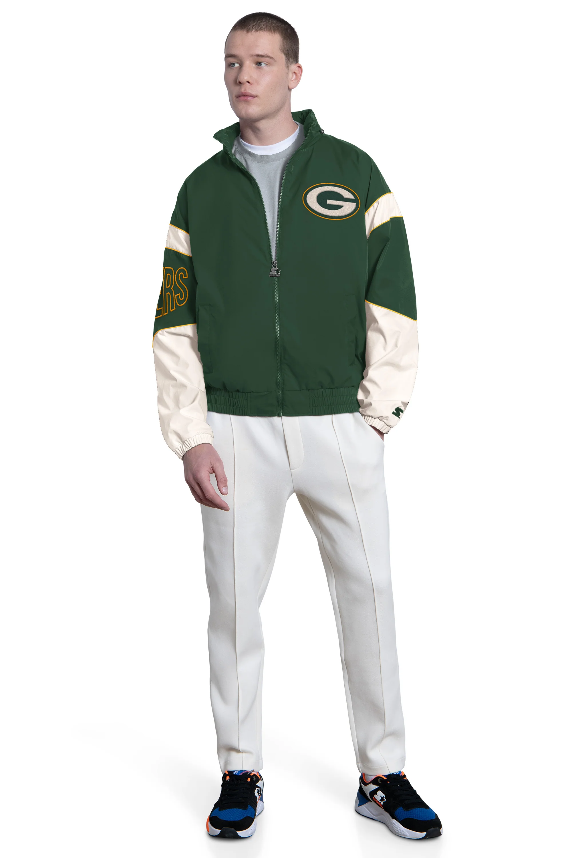 MENS GREEN BAY PACKERS THE GUST FULL ZIP JACKET - Image 4