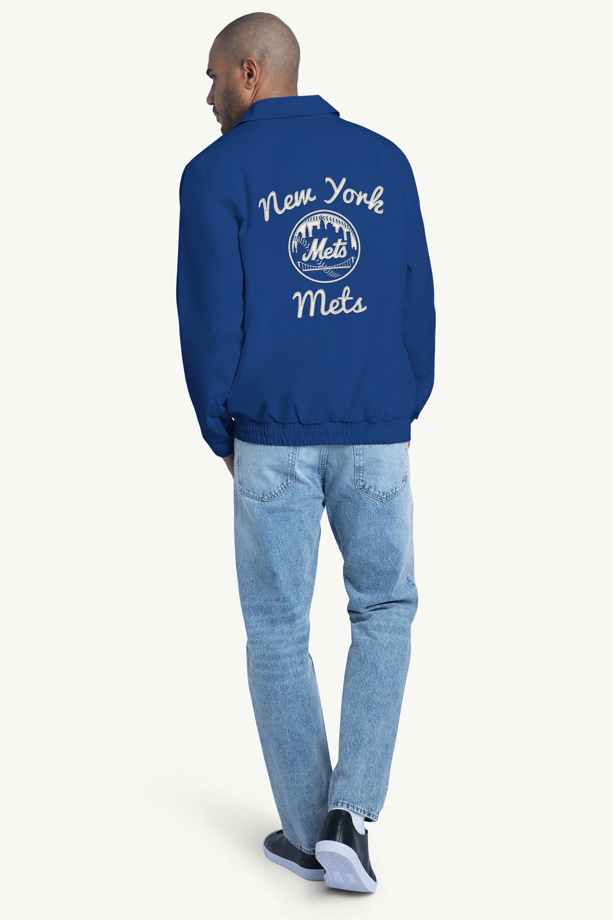 MENS NEW YORK METS FRANCHISE FULL ZIP JACKET - Image 2