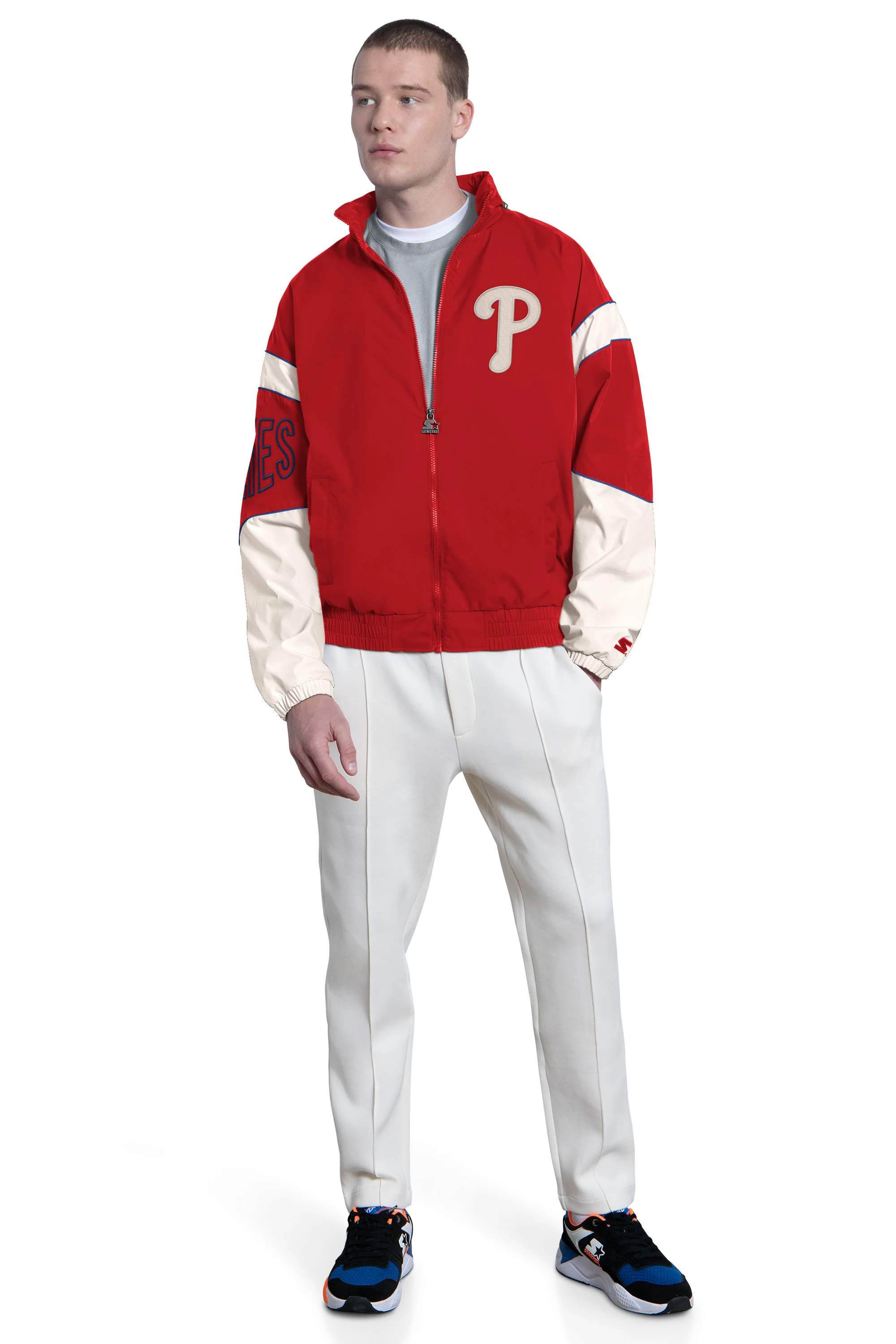 MENS PHILADELPHIA PHILLIES GUST FULL ZIP JACKET - Image 4