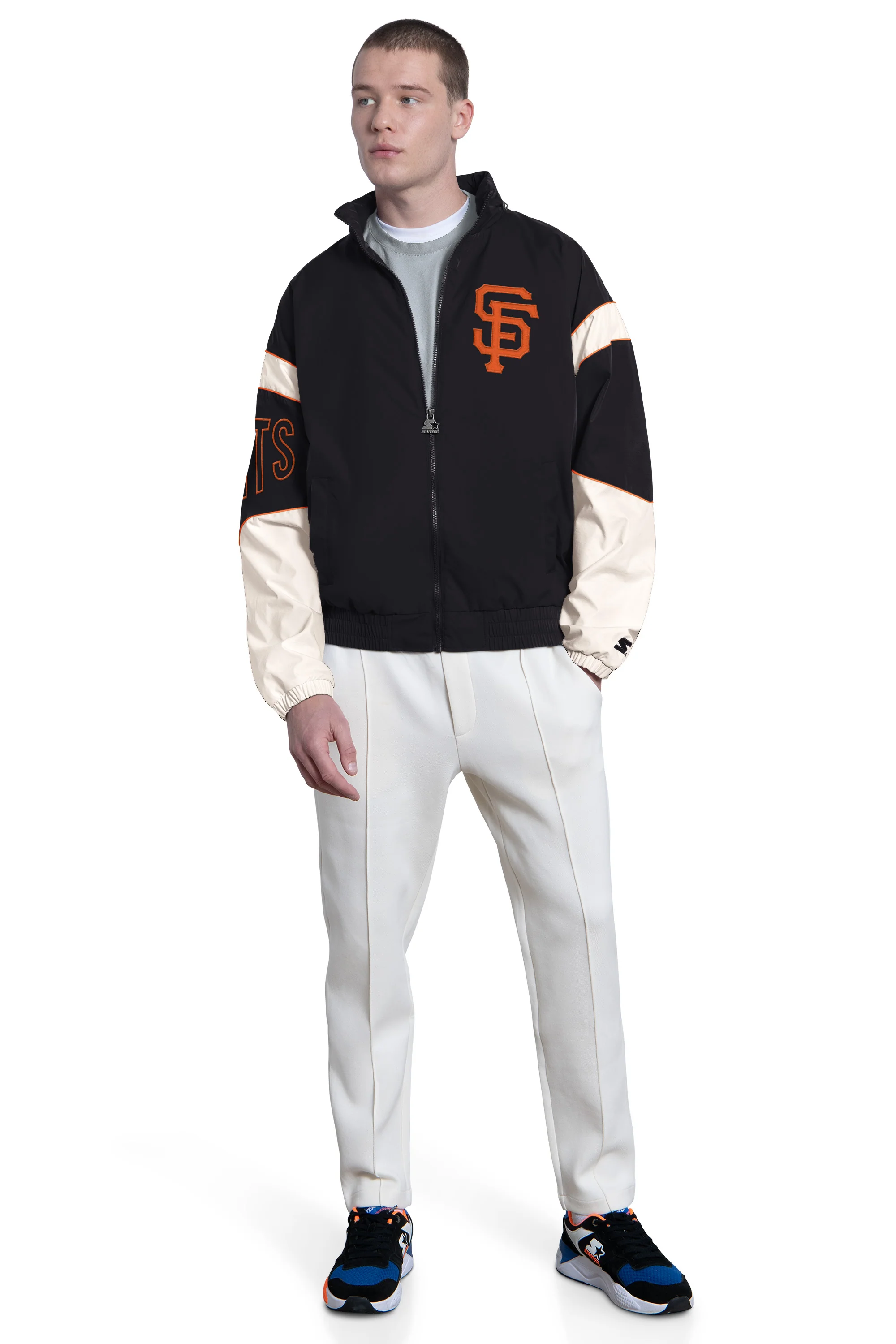 MENS SAN FRANCISCO GIANTS THE GUST FULL ZIP JACKET - Image 4