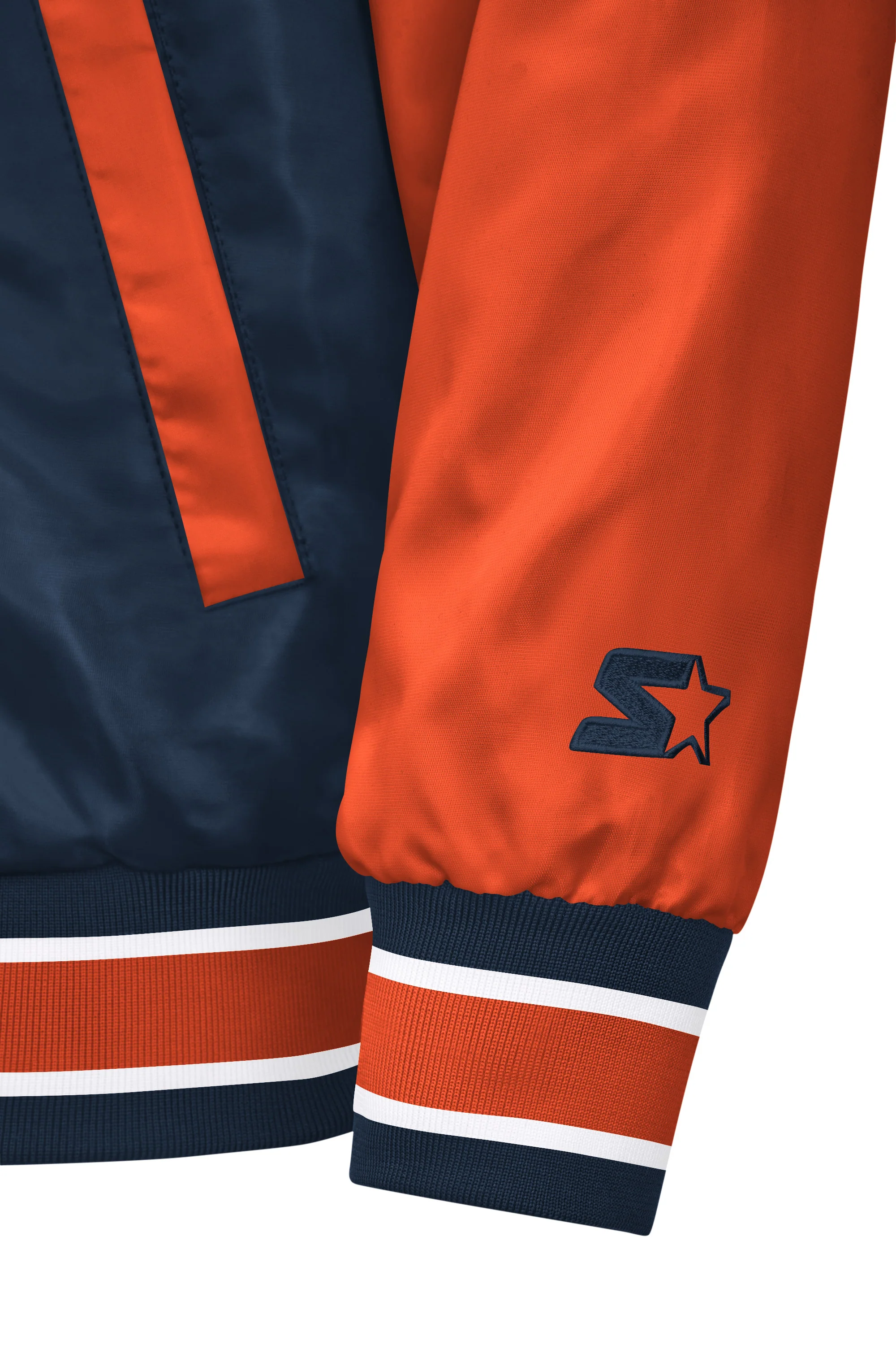 MENS HOUSTON ASTROS SATIN VARSITY JACKET - Image 4