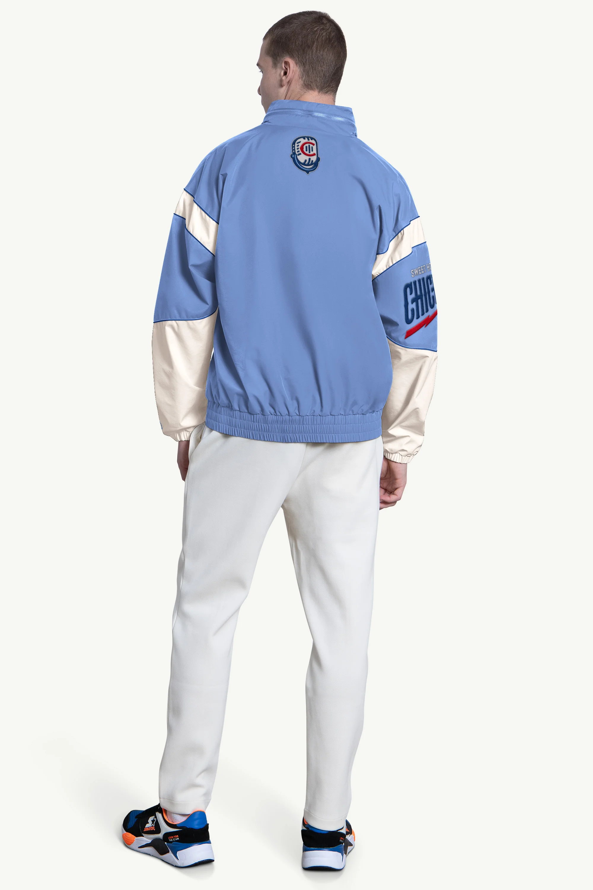 MENS CHICAGO CUBS THE GUST FULL ZIP JACKET - Image 2