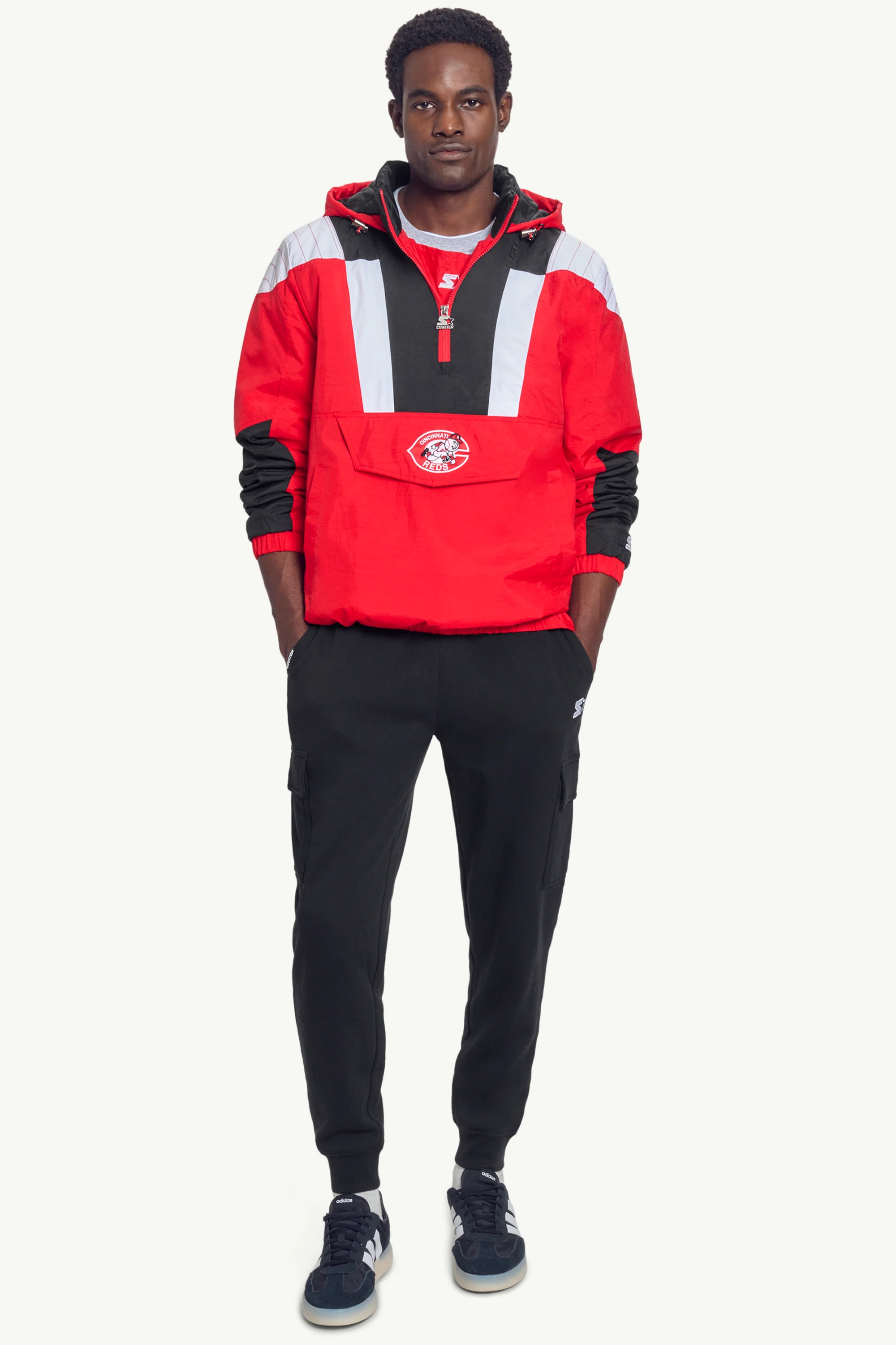 MENS CINCINNATI REDS WINDBREAKER - Image 2