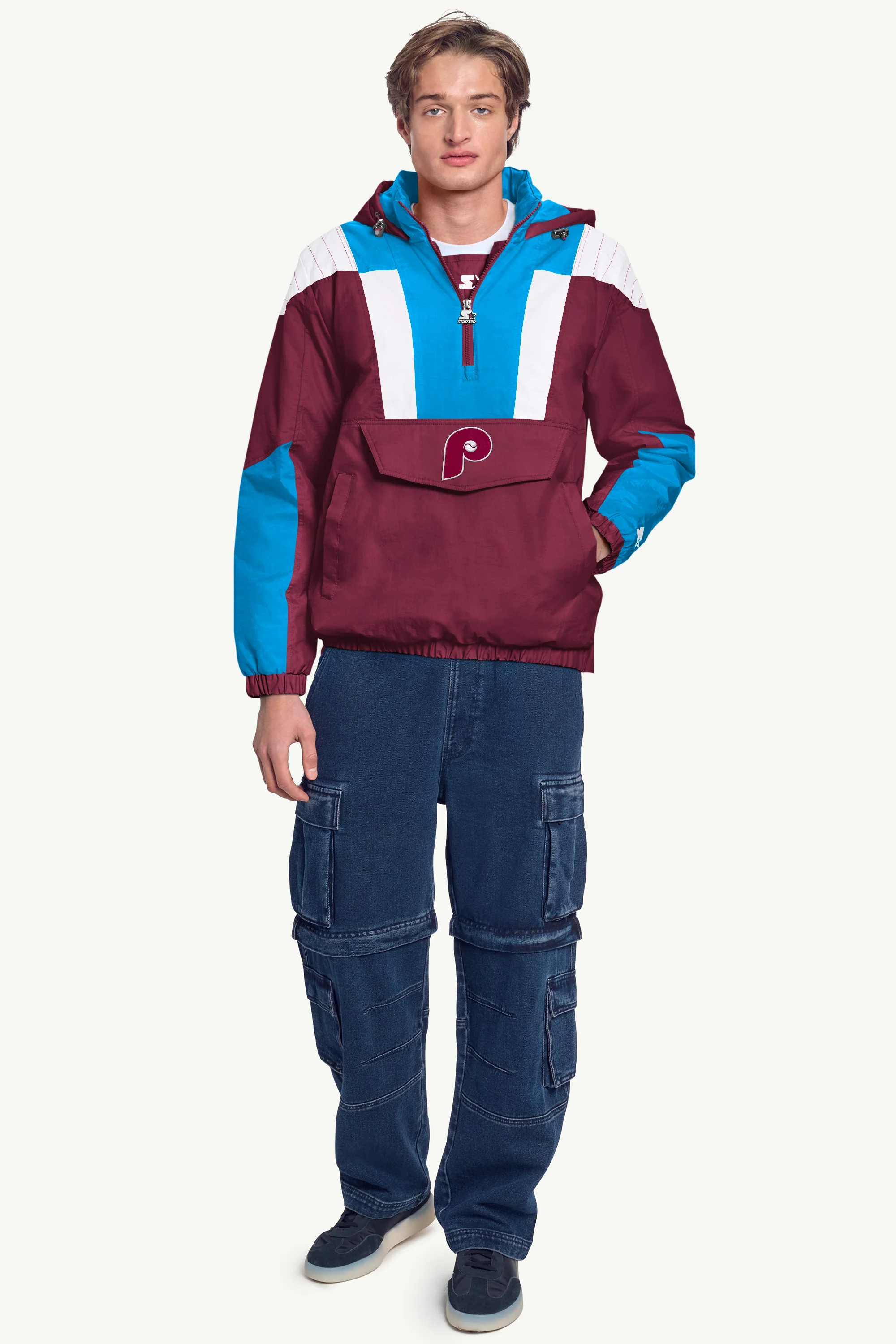 MENS PHILADELPHIA PHILLIES WINDBREAKER - Image 3