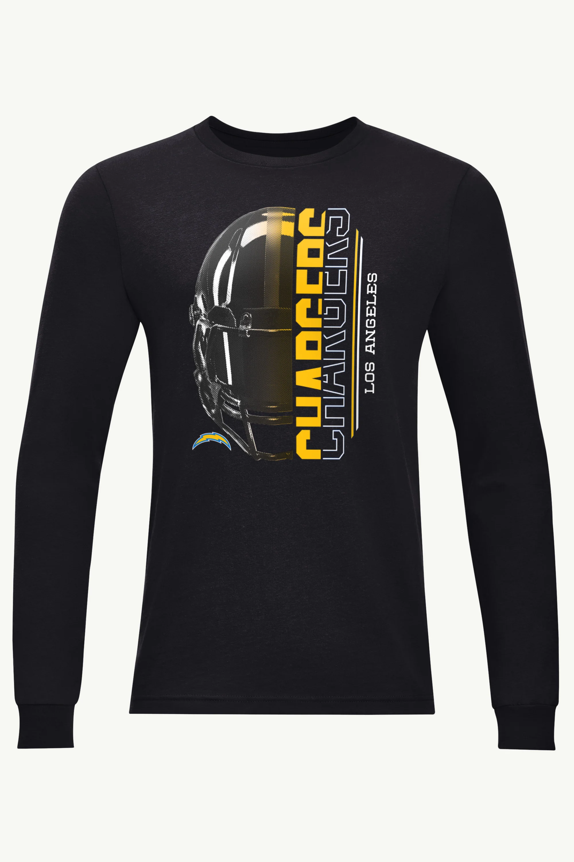 MENS PITTSBURGH STEELERS HALF HELMET LONG SLEEVE T SHIRT - Image 4