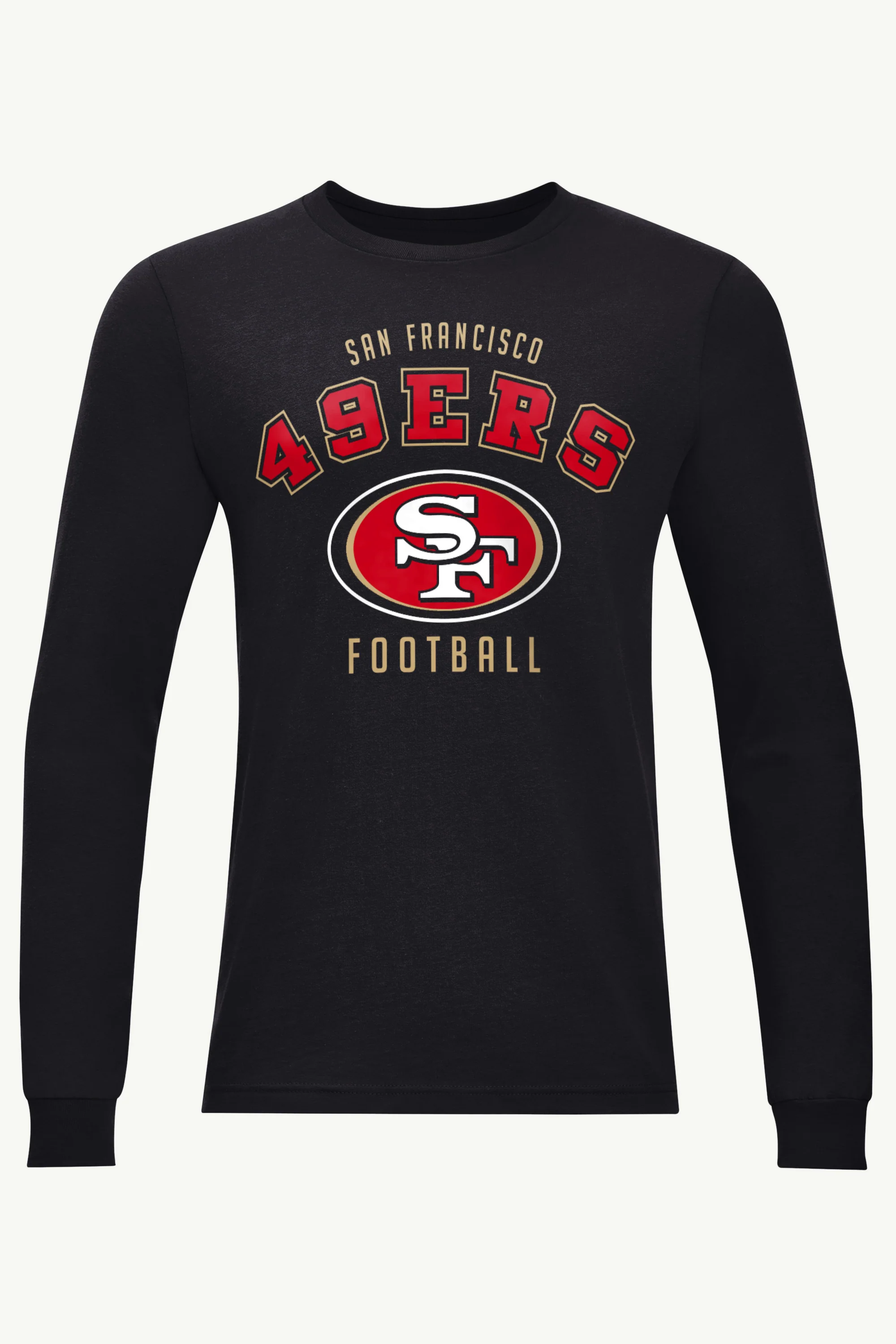 MENS SAN FRANCISCO 49ERs LONG SLEEVE T SHIRT