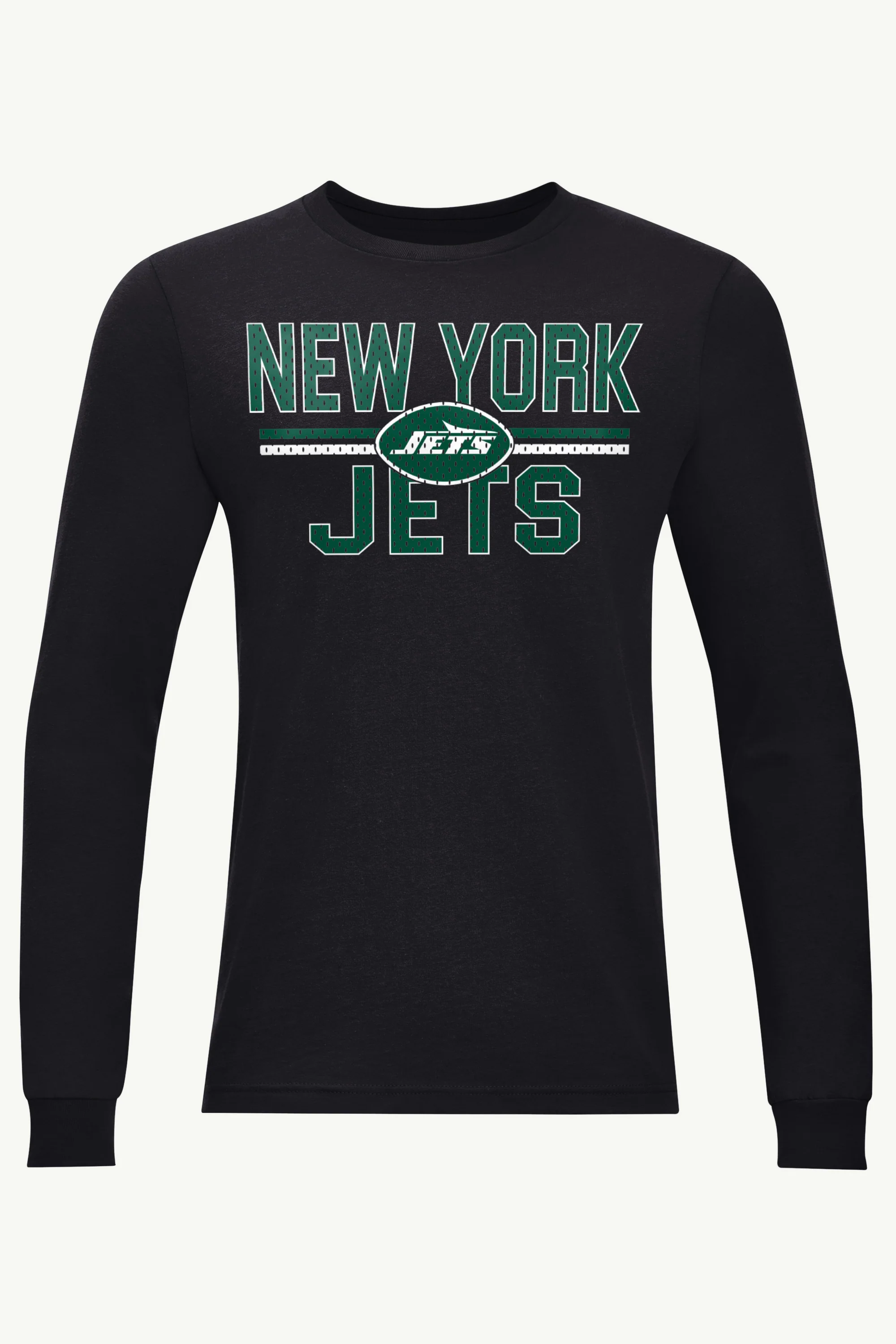 MENS NEW YORK JETS MESH LOOK LONG SLEEVE T SHIRT
