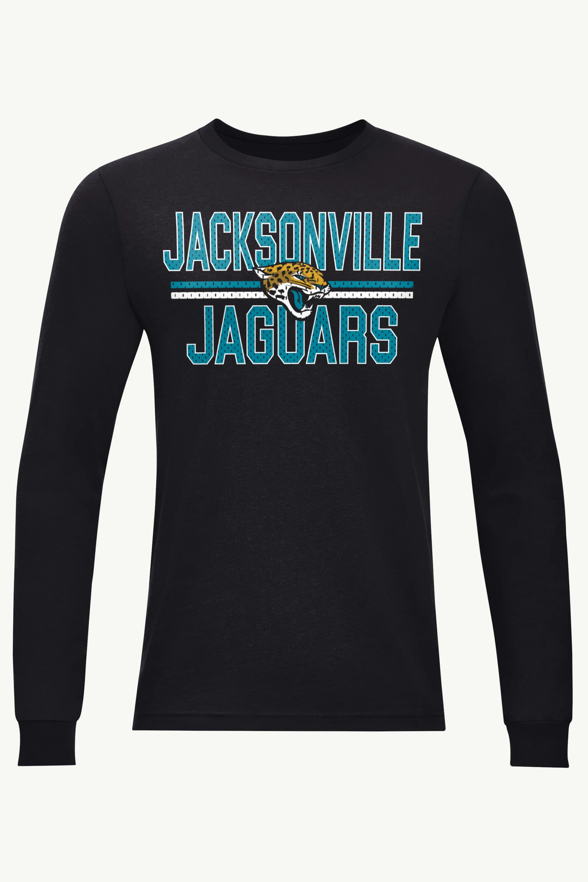 MENS JACKSONVILLE JAGUARS MESH LOOK LONG SLEEVE T SHIRT