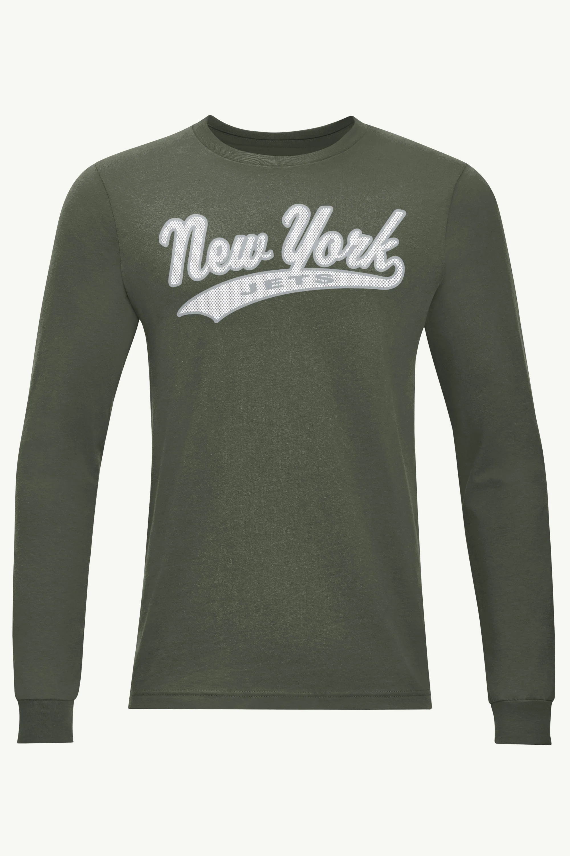 MENS NEW YORK JETS TAILSWEEP LONG SLEEVE T SHIRT