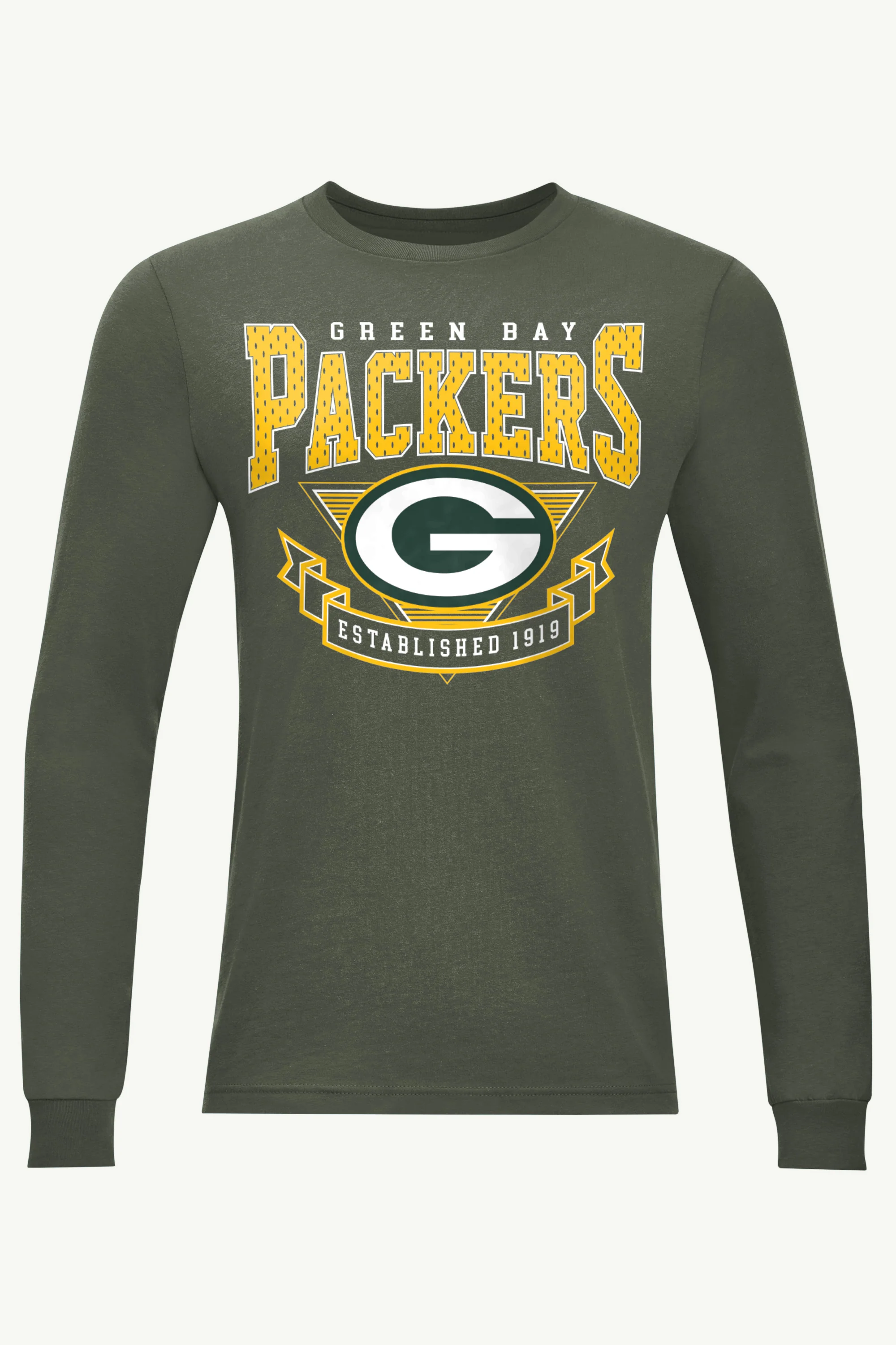 MENS GREEN BAY PACKERS 80's INSPIRED LONG SLEEVE T SHIRT