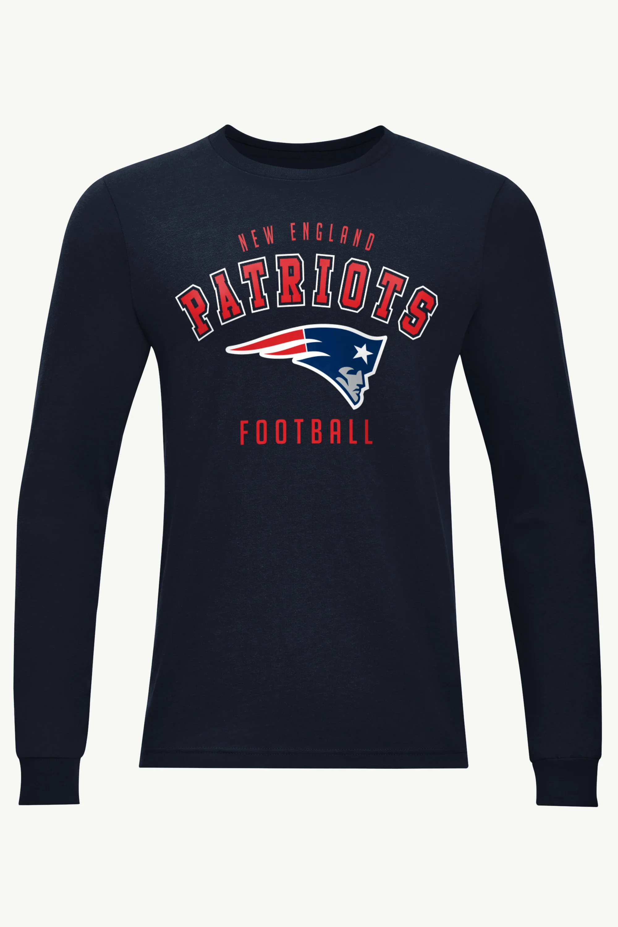 MENS NEW ENGLAND PATRIOTS LONG SLEEVE T SHIRT
