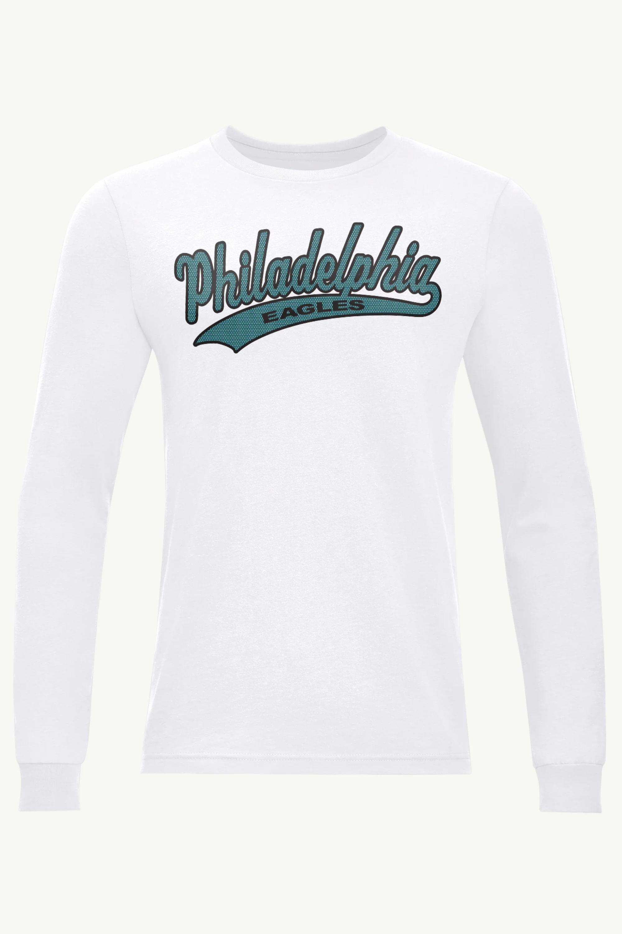 MENS PHILADELPHIA EAGLES TAILSWEEP LONG SLEEVE T SHIRT