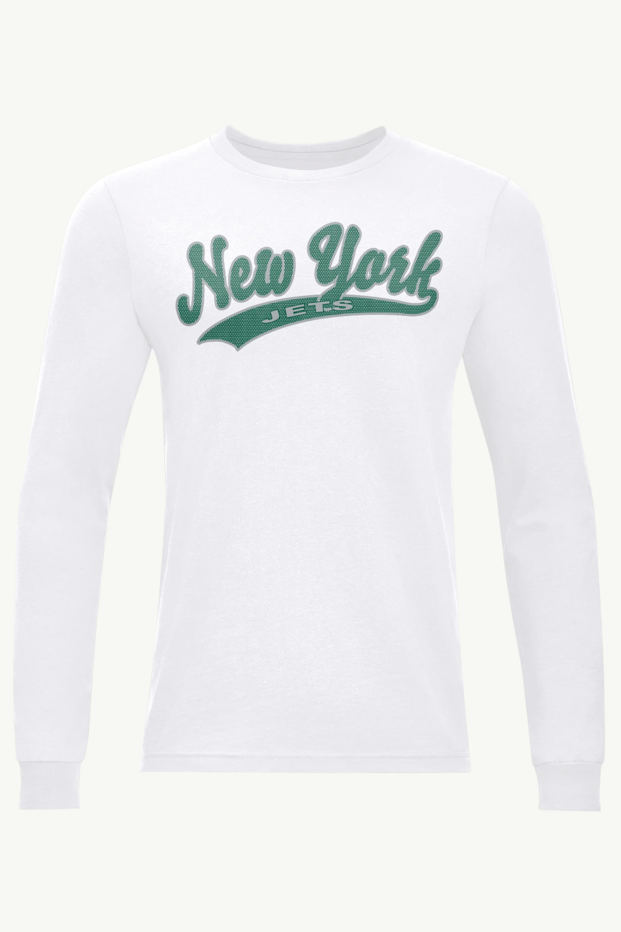 MENS NEW YORK JETS TAILSWEEP LONG SLEEVE T SHIRT