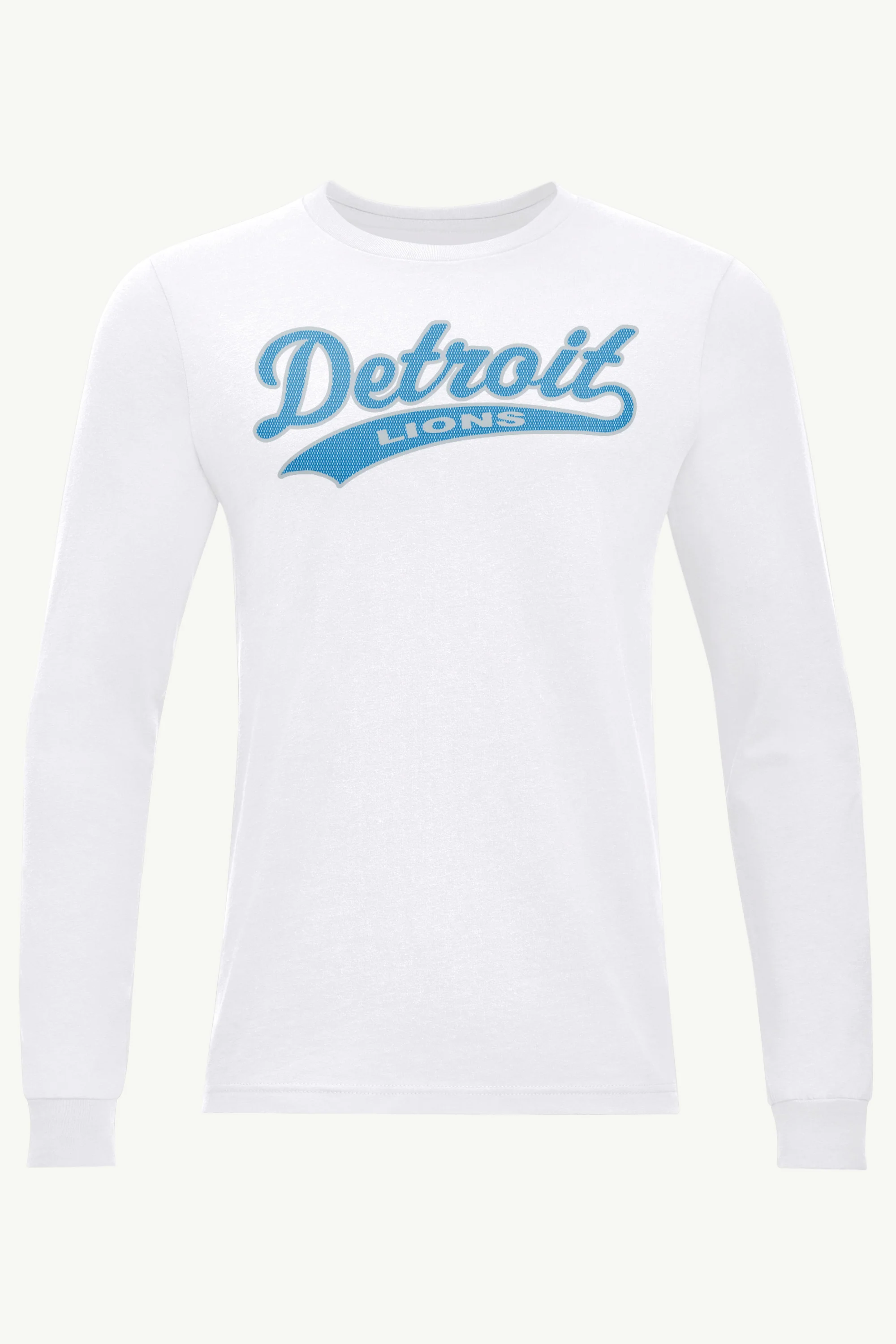 MENS DETROIT LIONS TAILSWEEP LONG SLEEVE T SHIRT