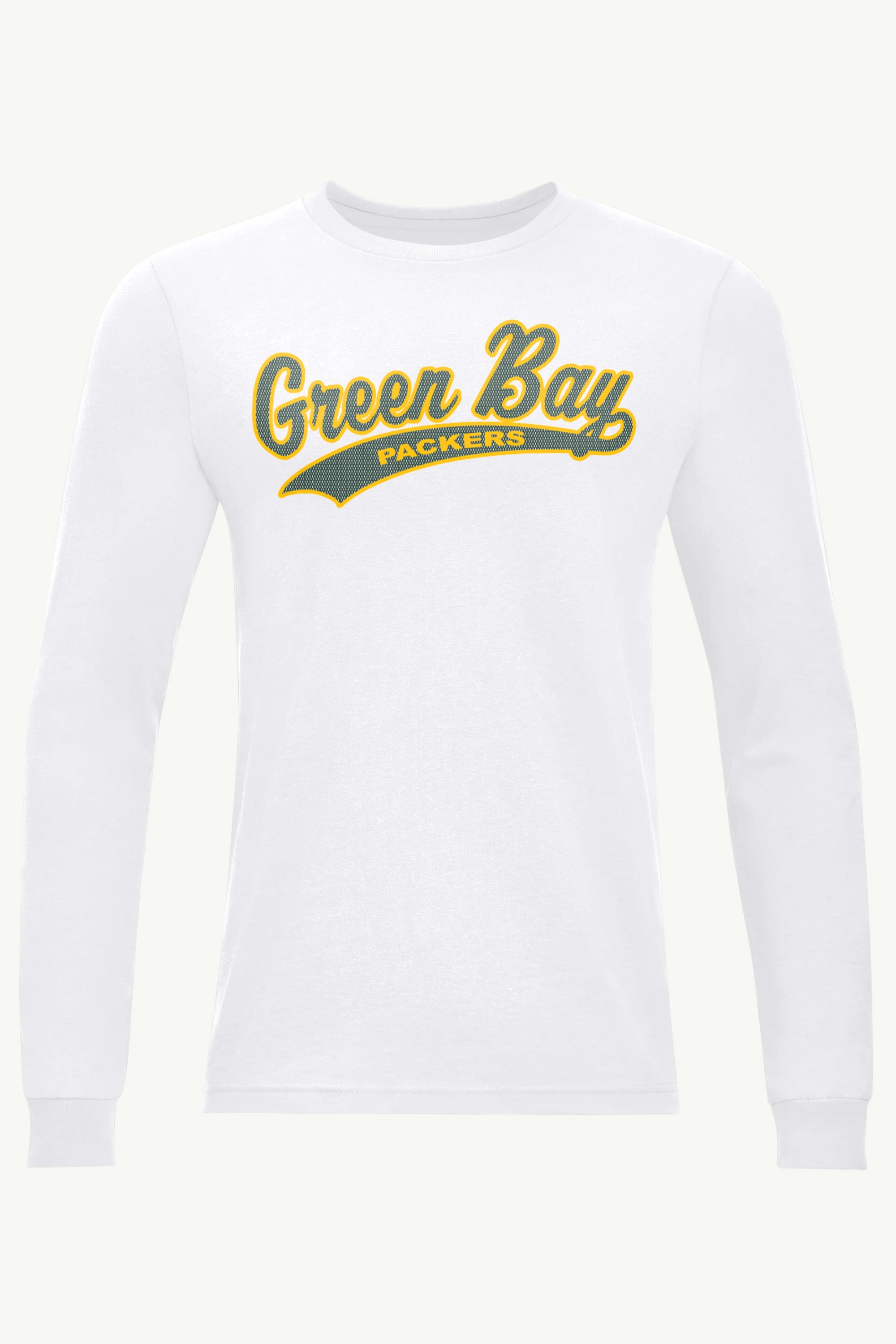 MENS GREEN BAY PACKERS TAILSWEEP LONG SLEEVE T SHIRT