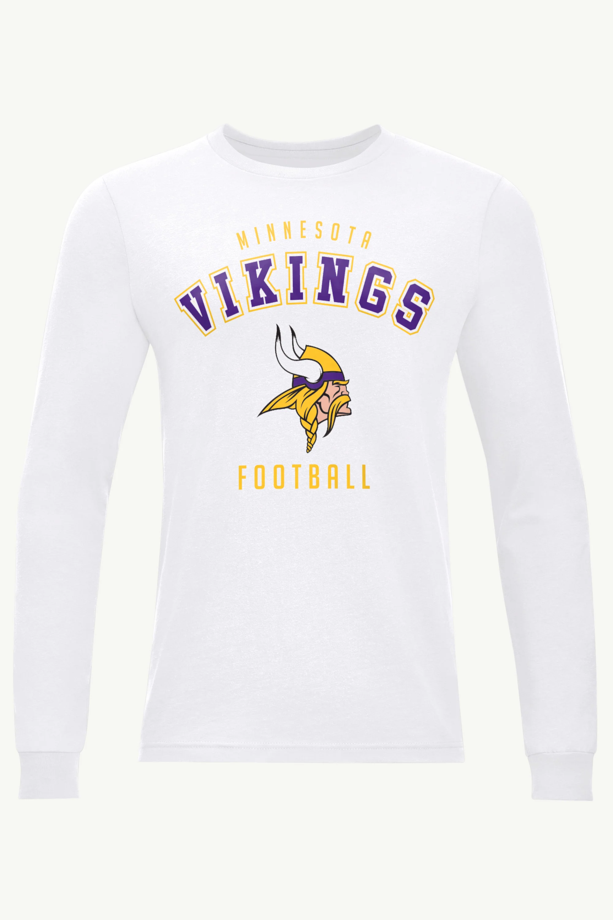 MENS MINNESOTA VIKINGS LONG SLEEVE T SHIRT