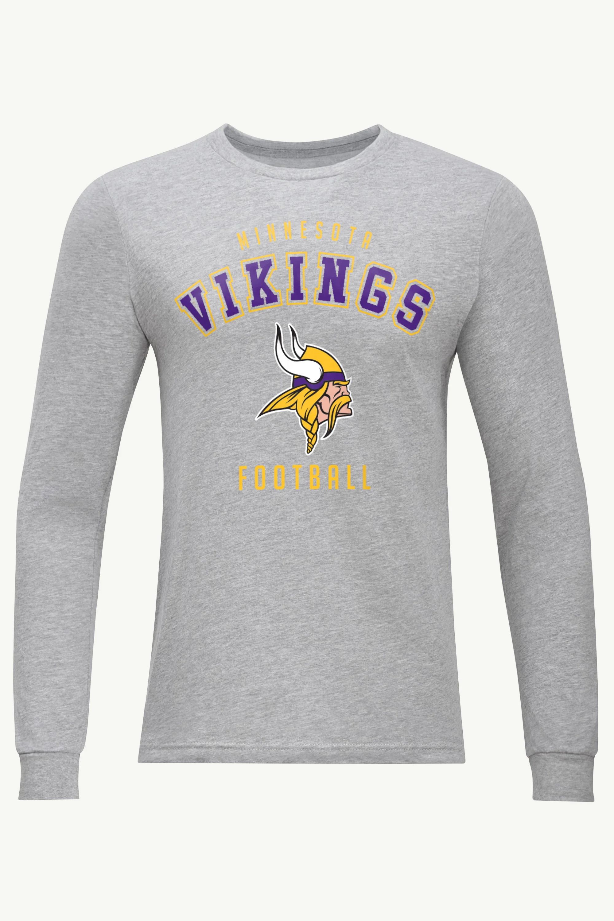 MENS MINNESOTA VIKINGS LONG SLEEVE T SHIRT