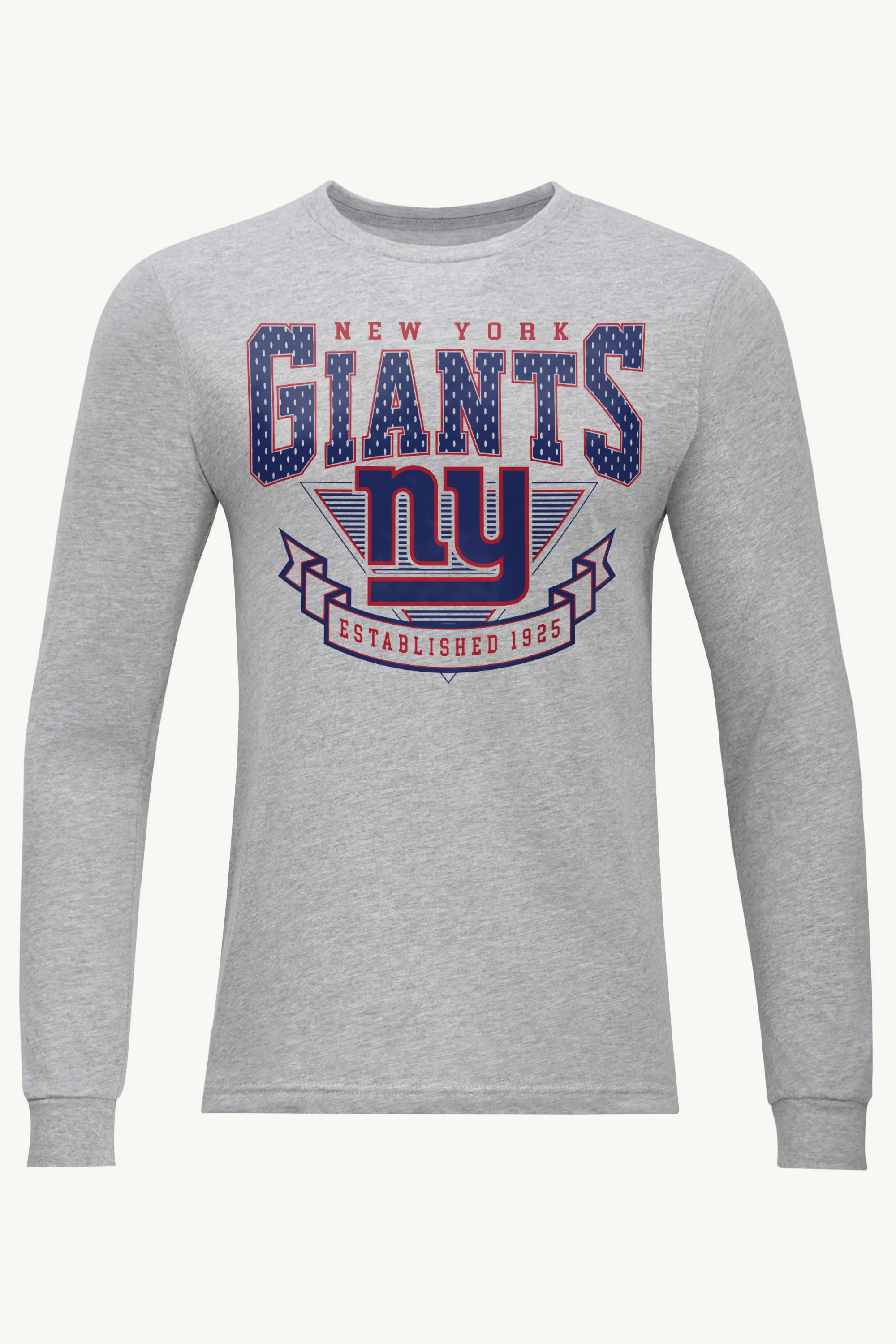 MENS NEW YORK GIANTS 80's INSPIRED LONG SLEEVE T SHIRT
