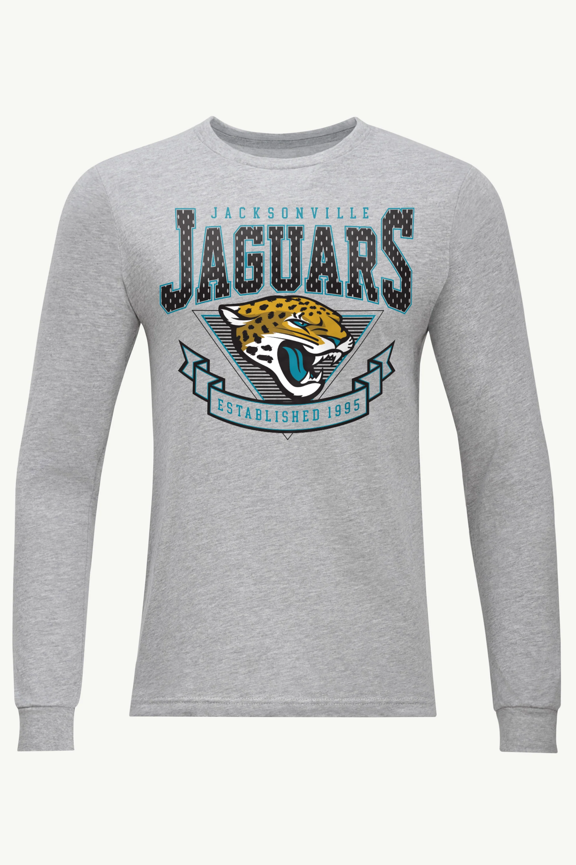 MENS JACKSONVILLE JAGUARS 80's INSPIRED LONG SLEEVE T SHIRT